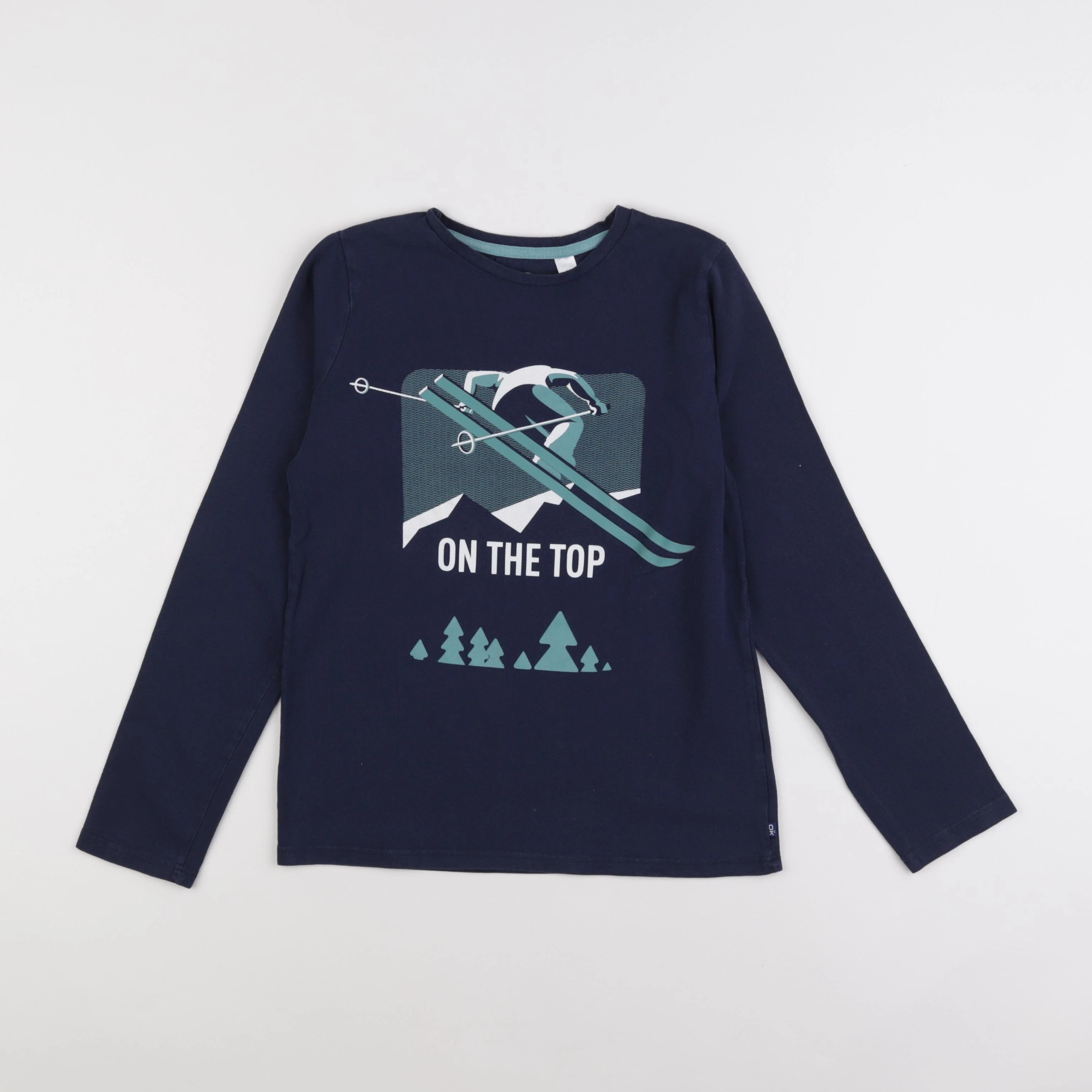 Okaidi - tee-shirt bleu - 10 ans
