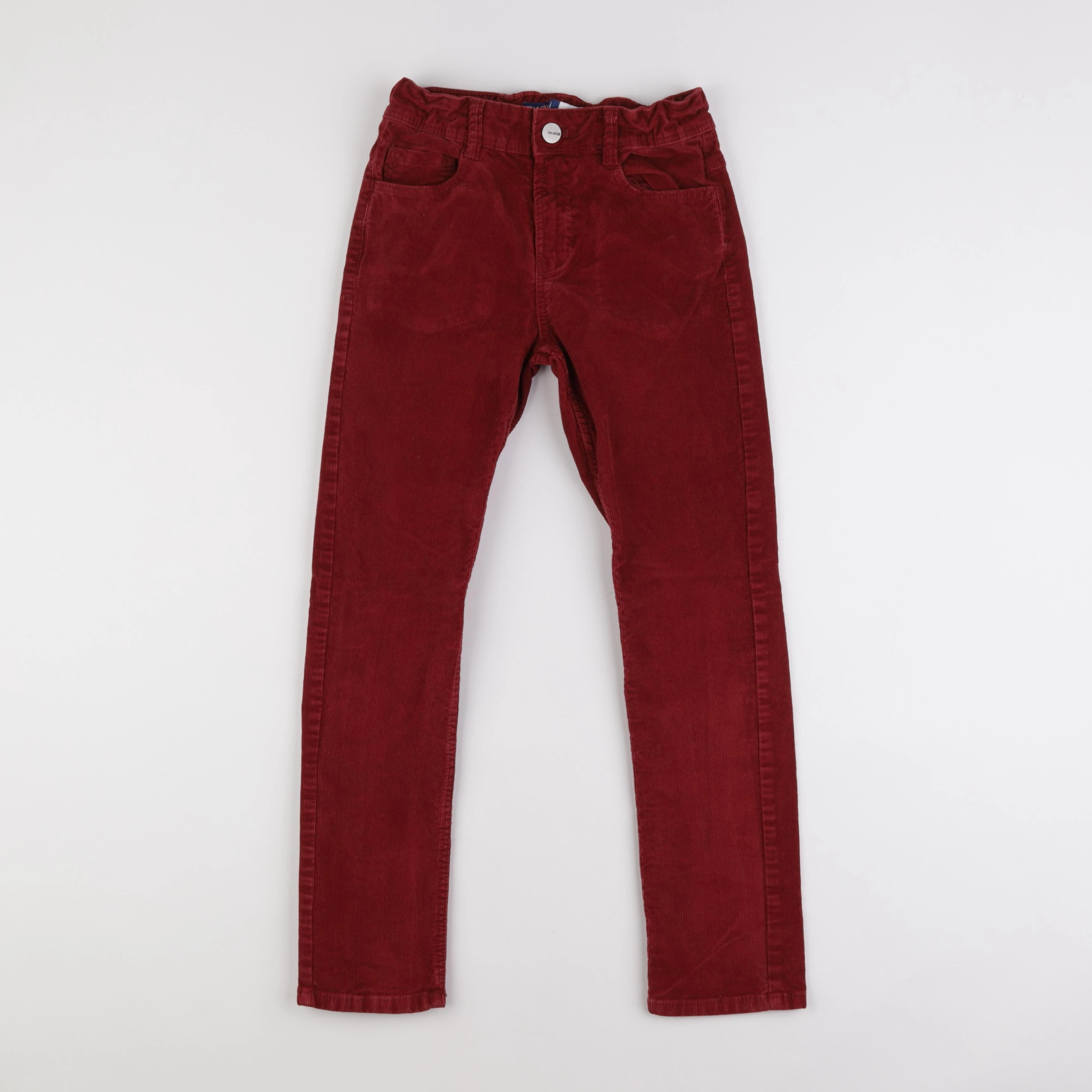 Okaidi - pantalon rouge - 10 ans