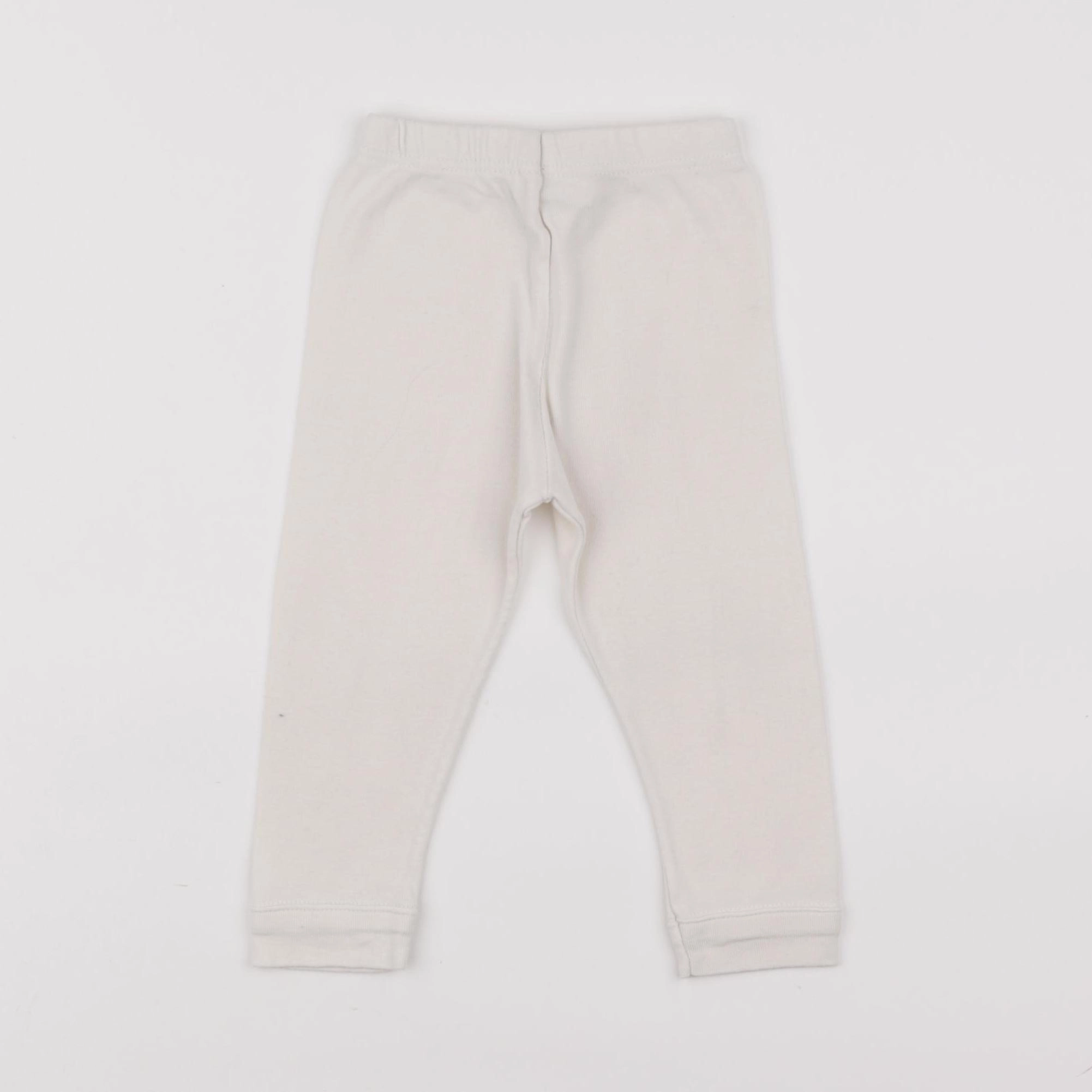 Petit Bateau - legging blanc - 18 mois