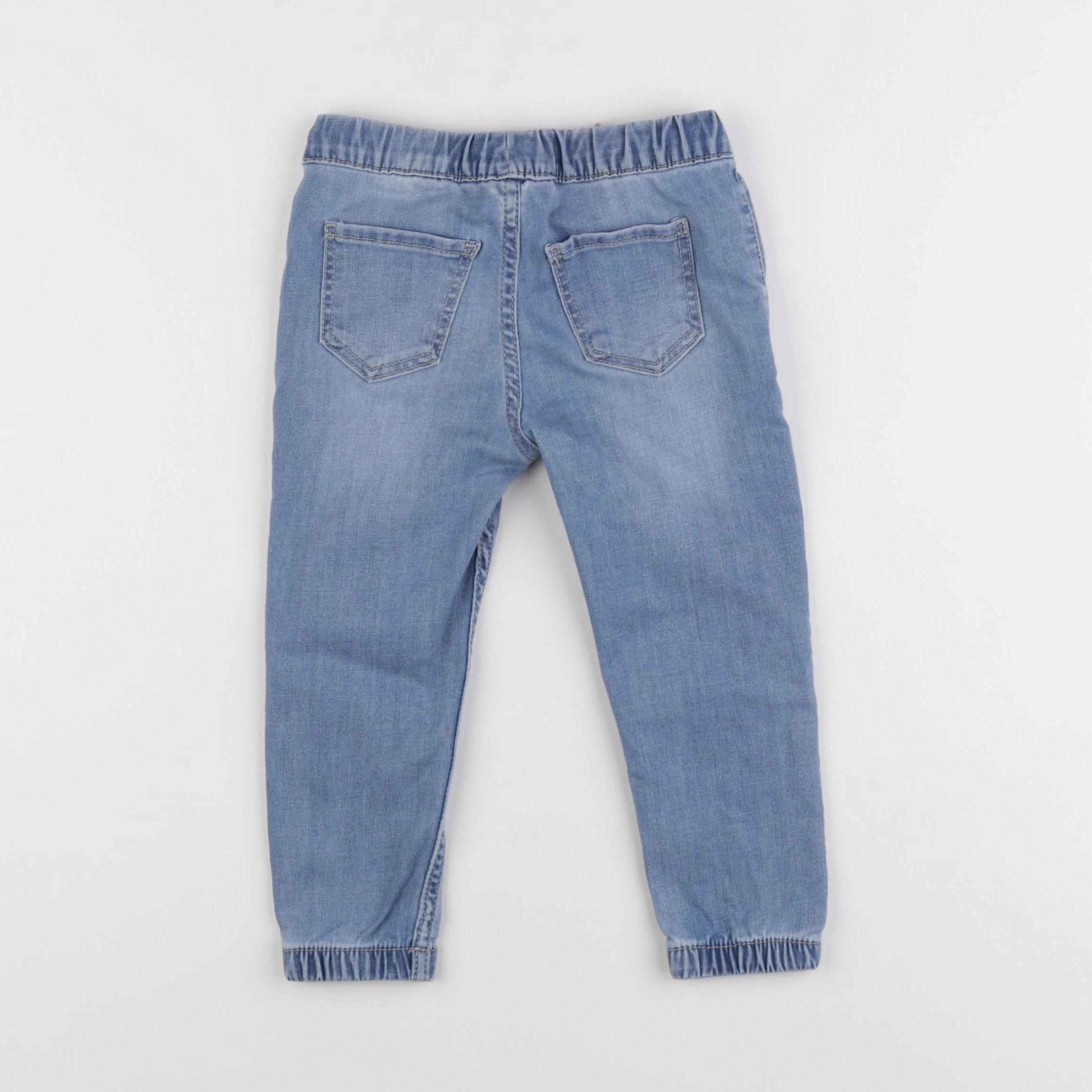 H&M - jean bleu - 18 mois à 2 ans