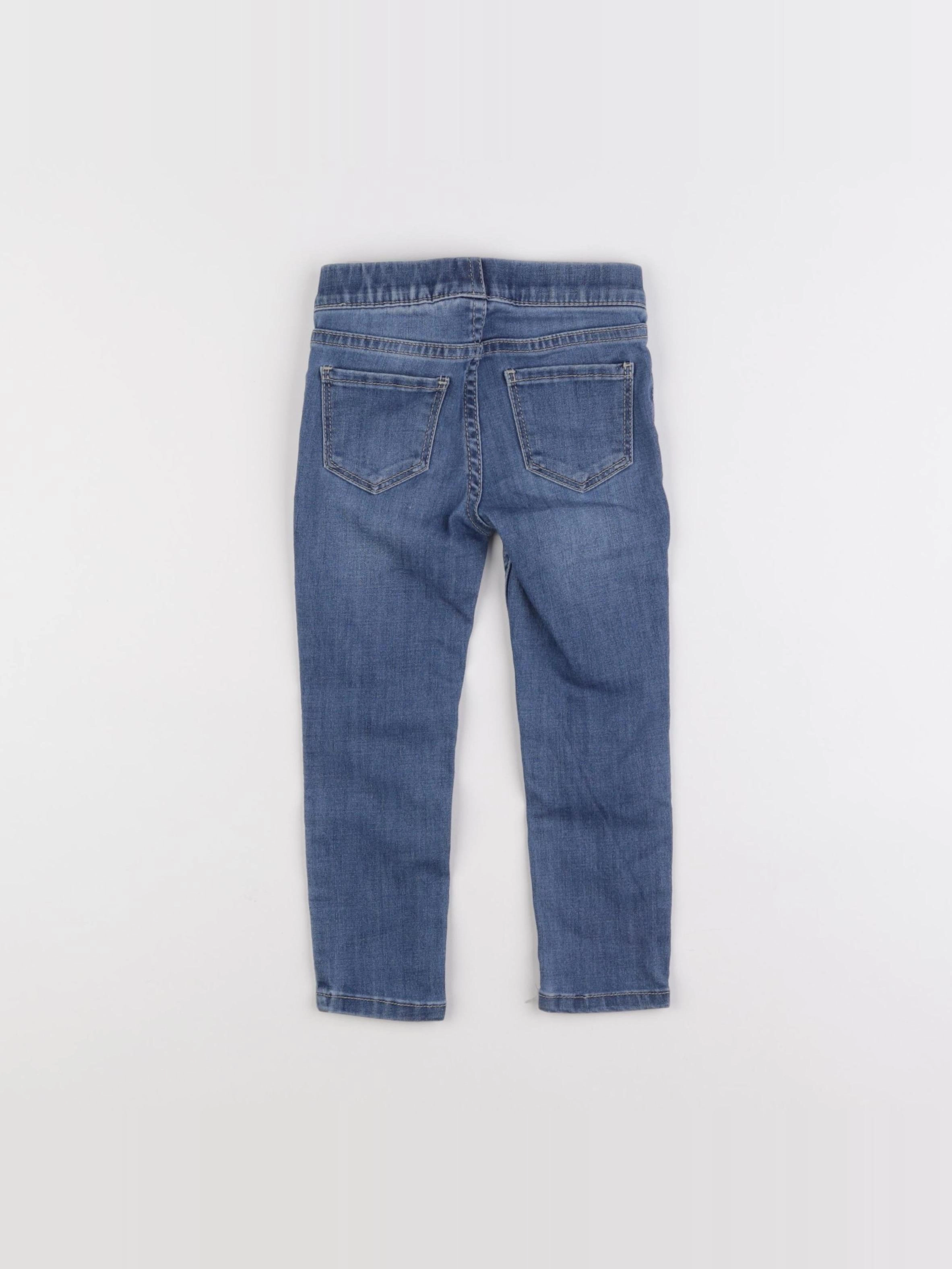 H&M - jegging bleu - 18 mois à 2 ans