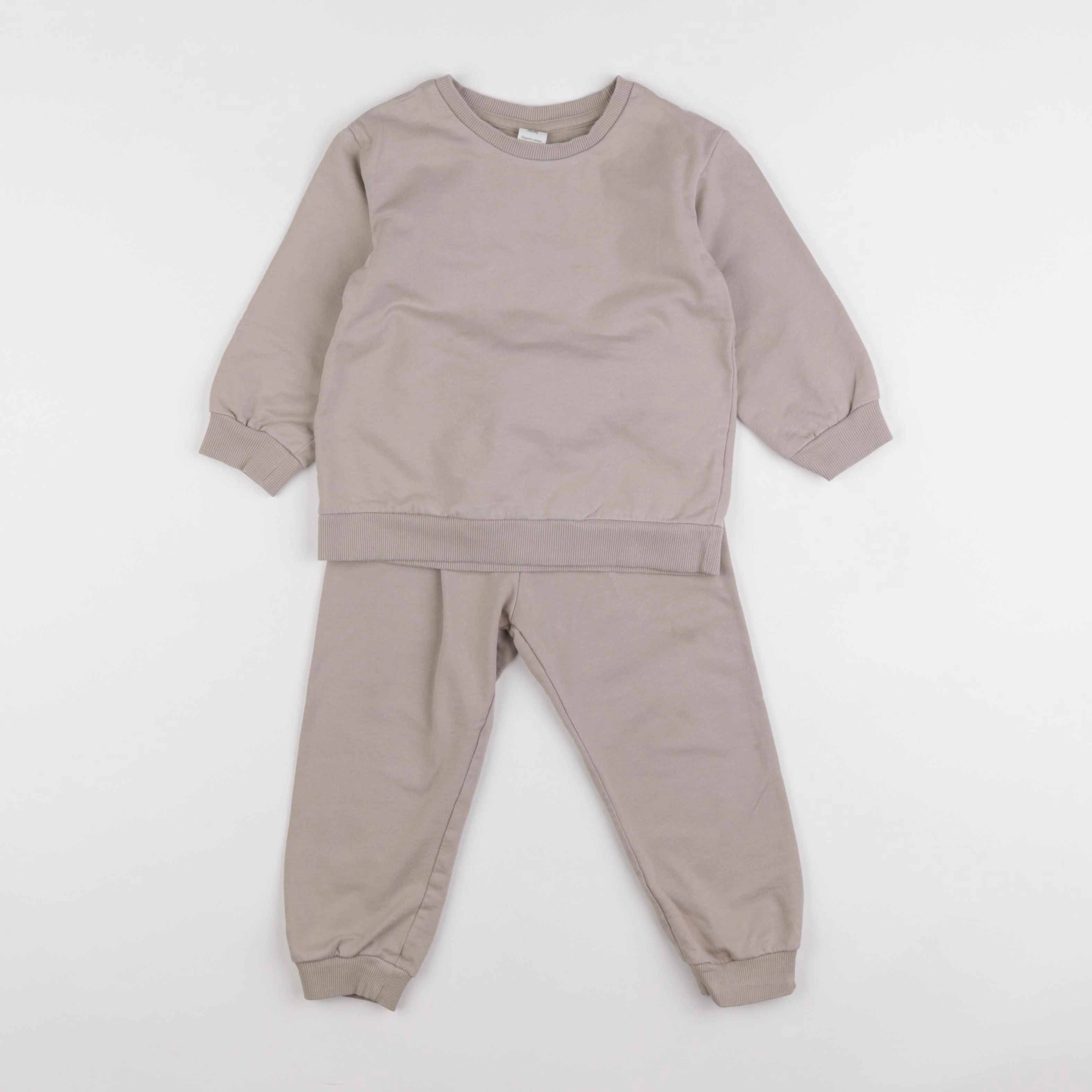 H&M - ensemble marron - 2/3 ans