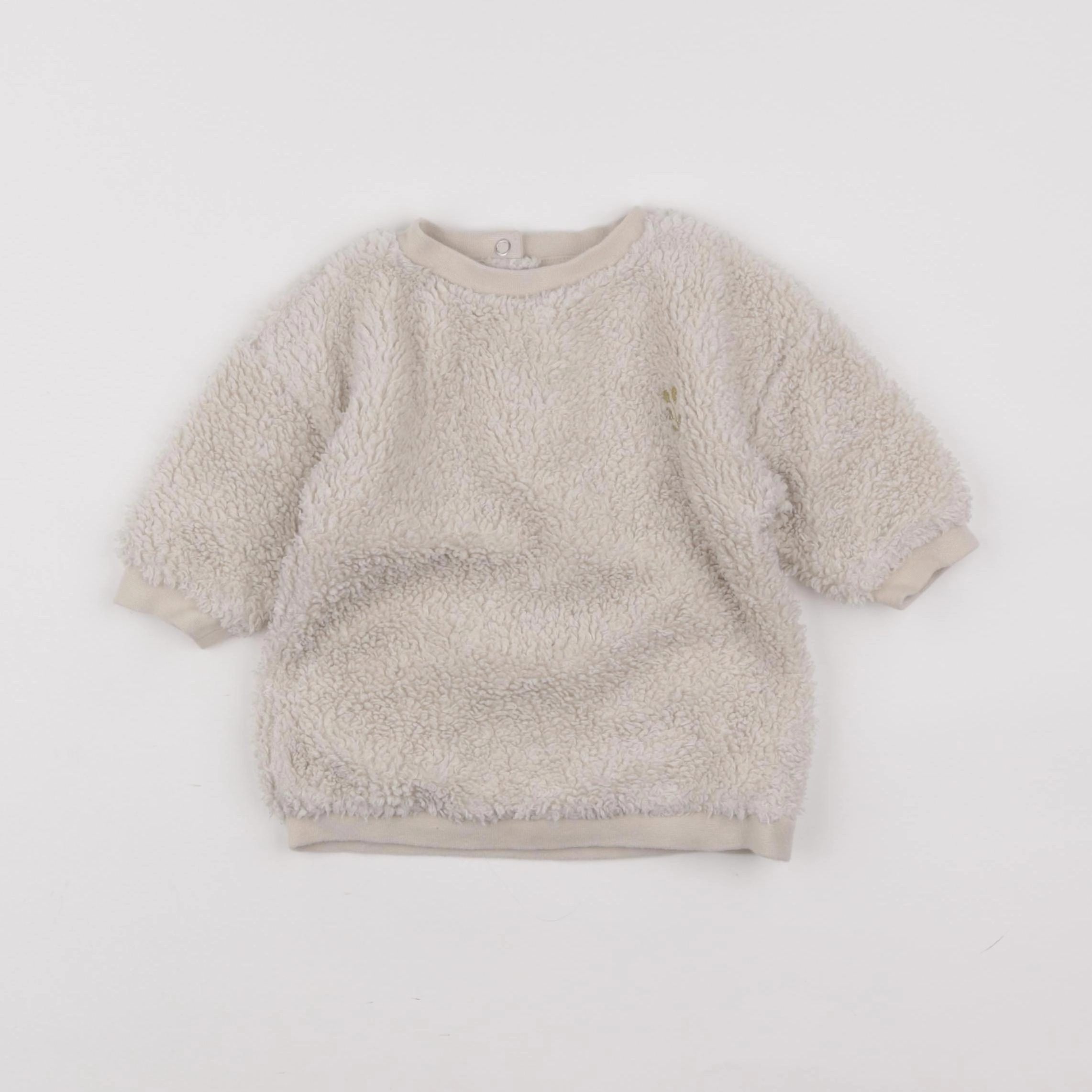 Vertbaudet - robe beige - 6 mois