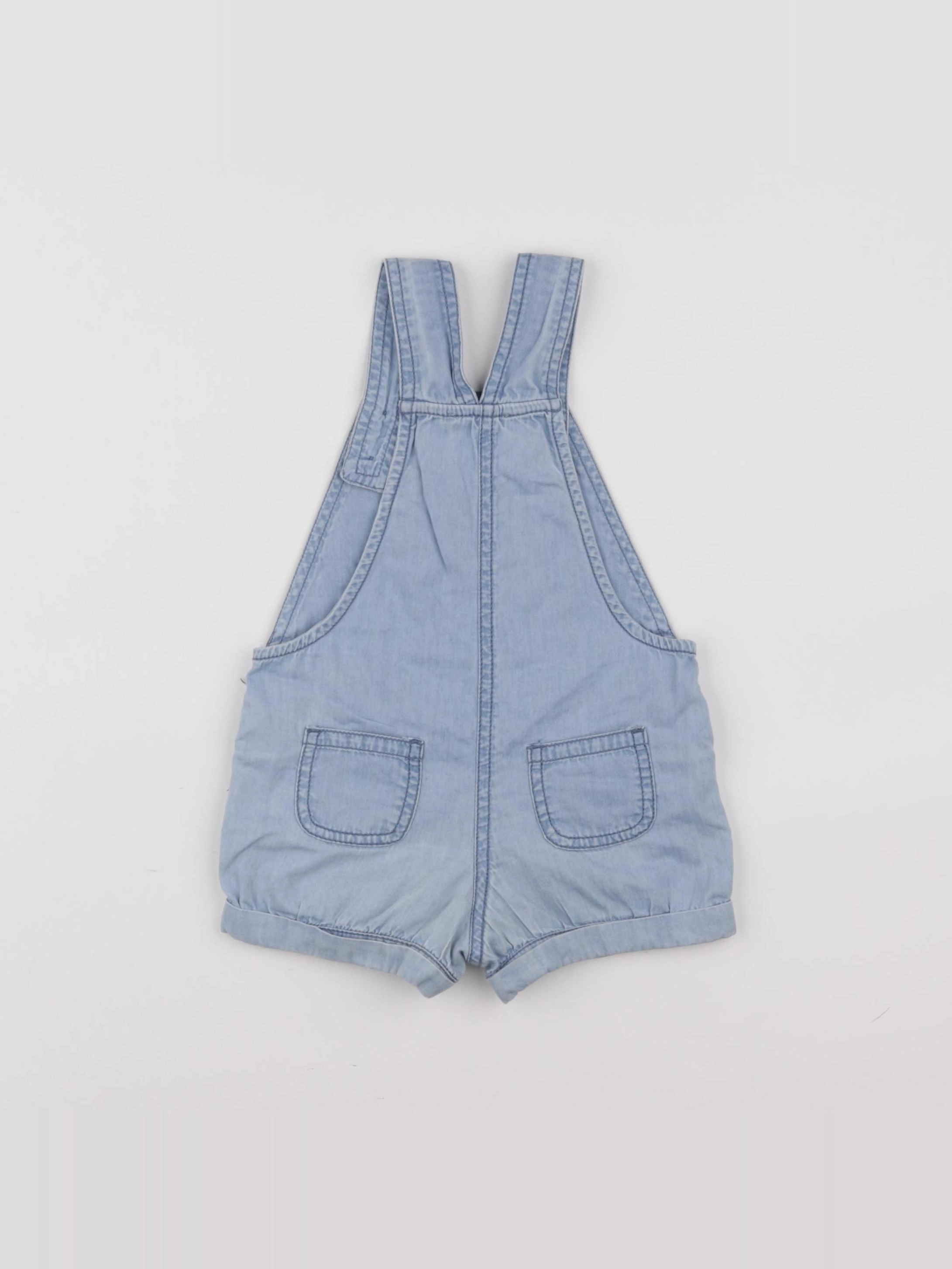Boutchou - salopette bleu - 12 mois