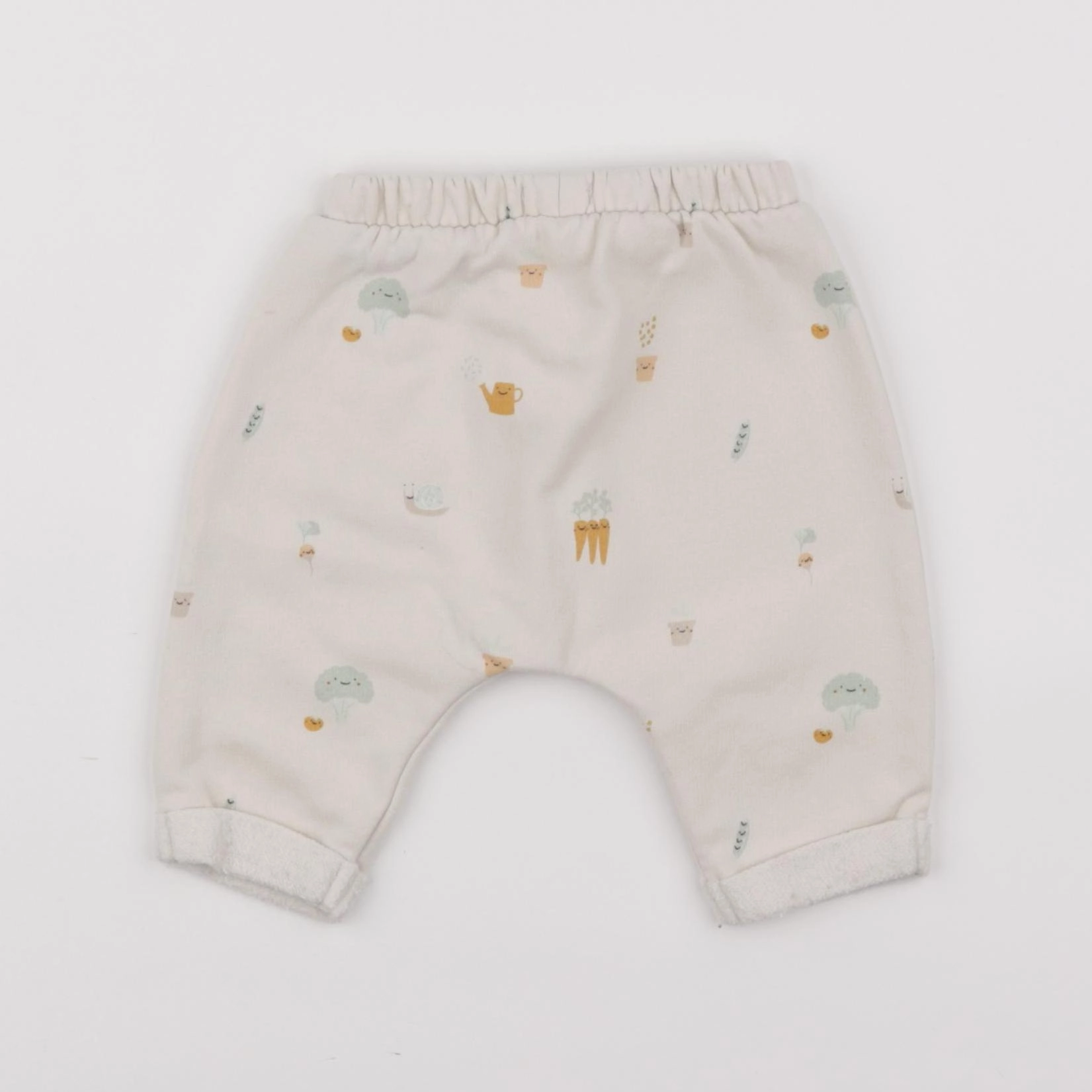 Vertbaudet - sarouel beige - 3 mois