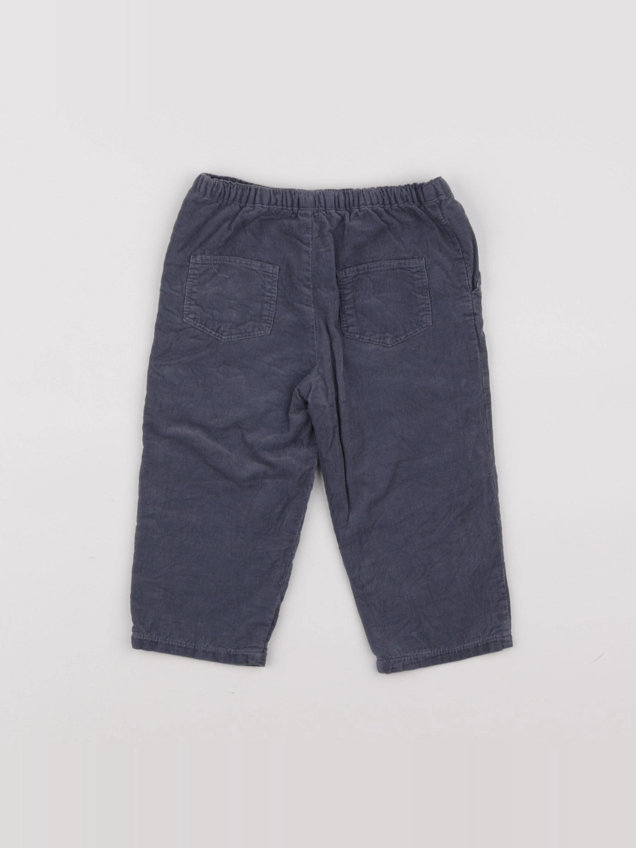Boutchou - pantalon bleu - 12 mois