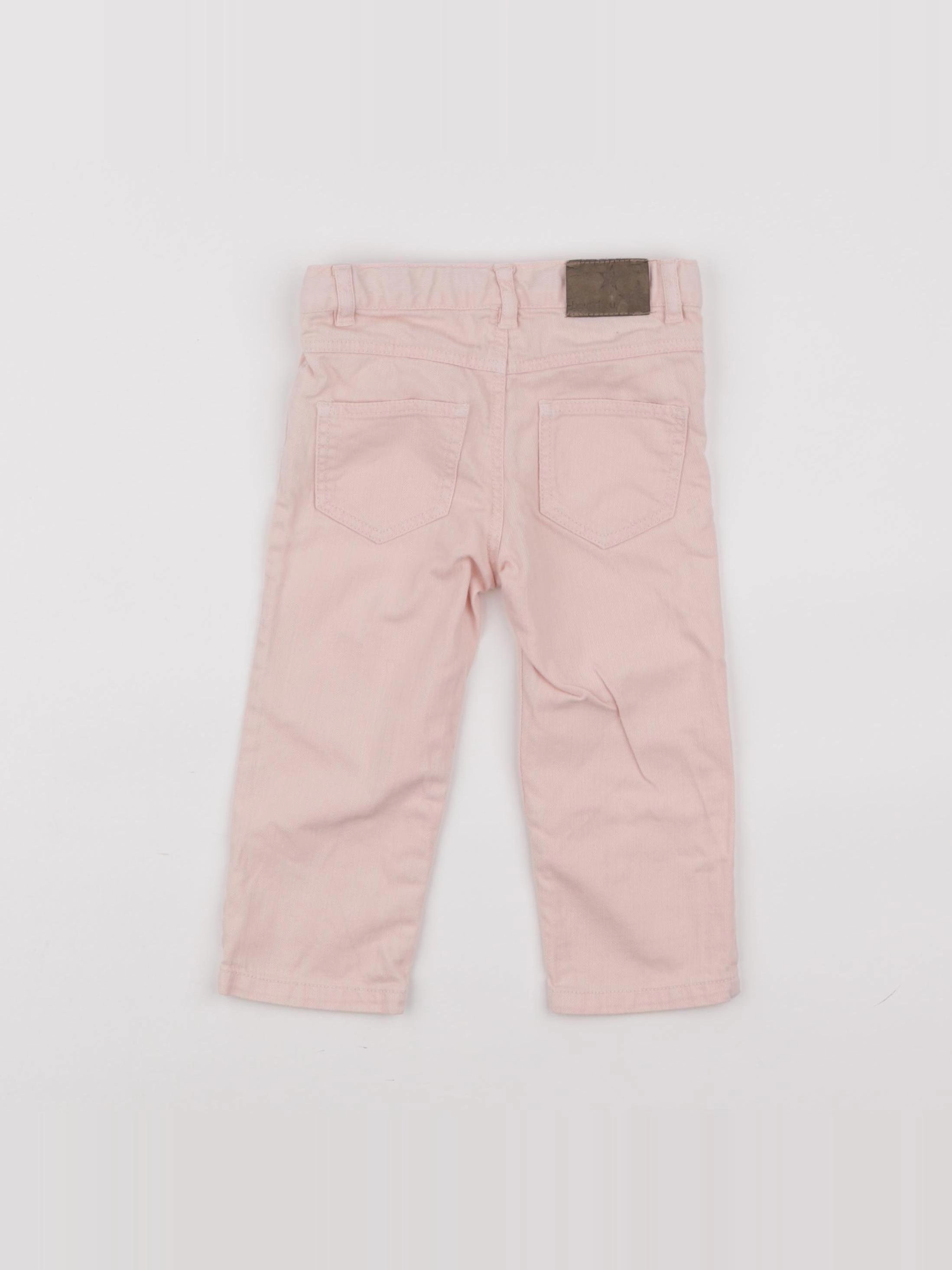 Boutchou - pantalon rose - 12 mois