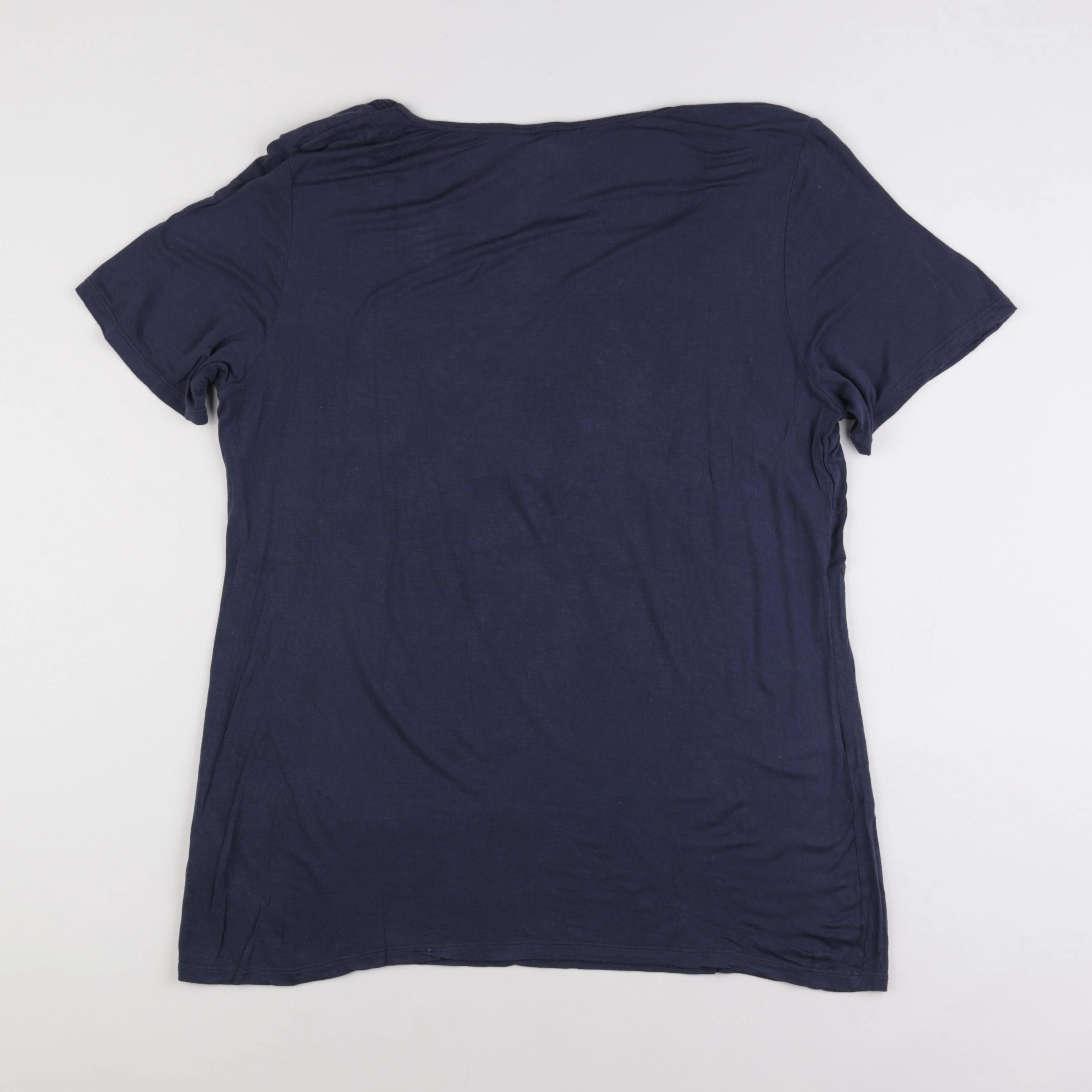 H&M - tee-shirt grossesse bleu - m