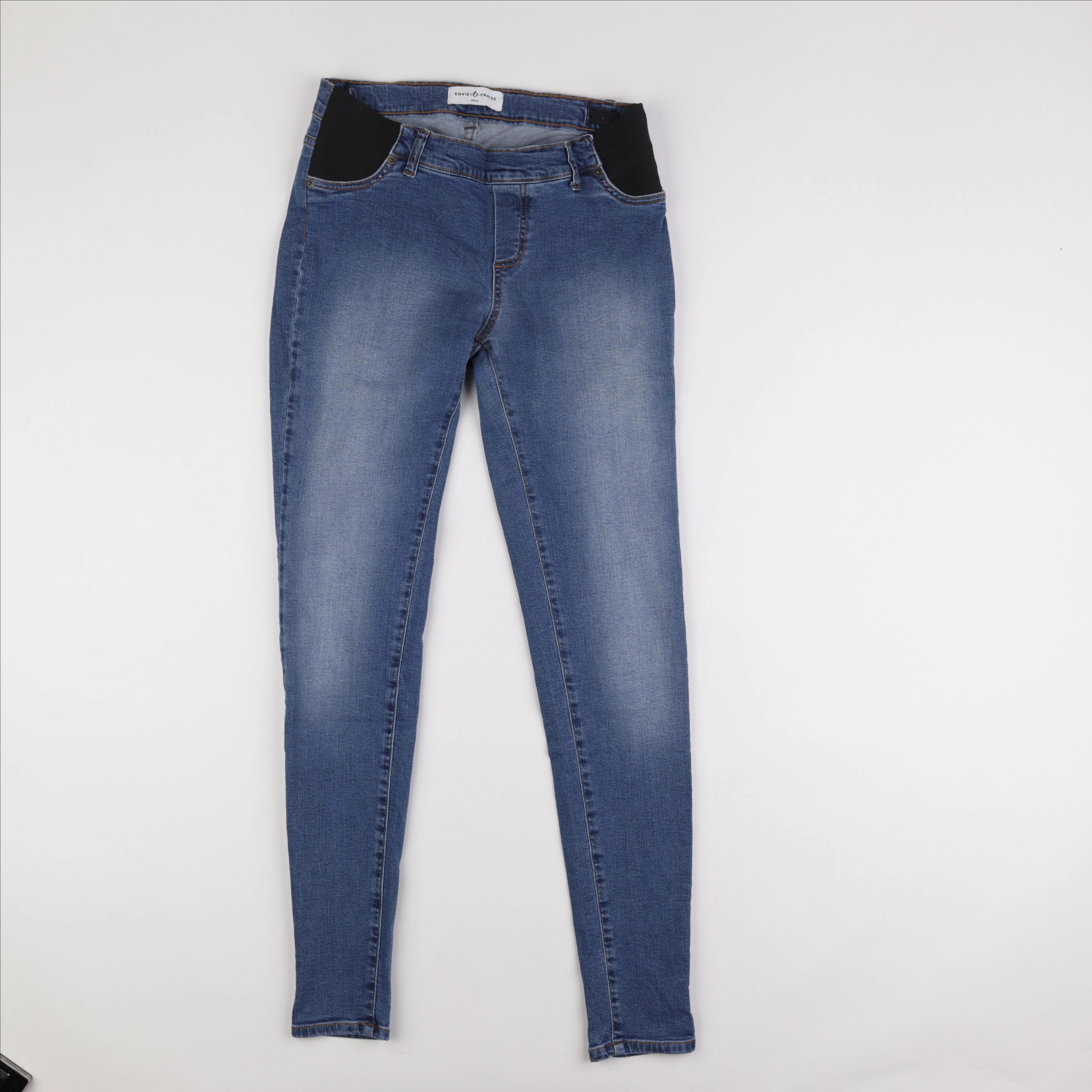 Envie de fraise - jean grossesse bleu - 36