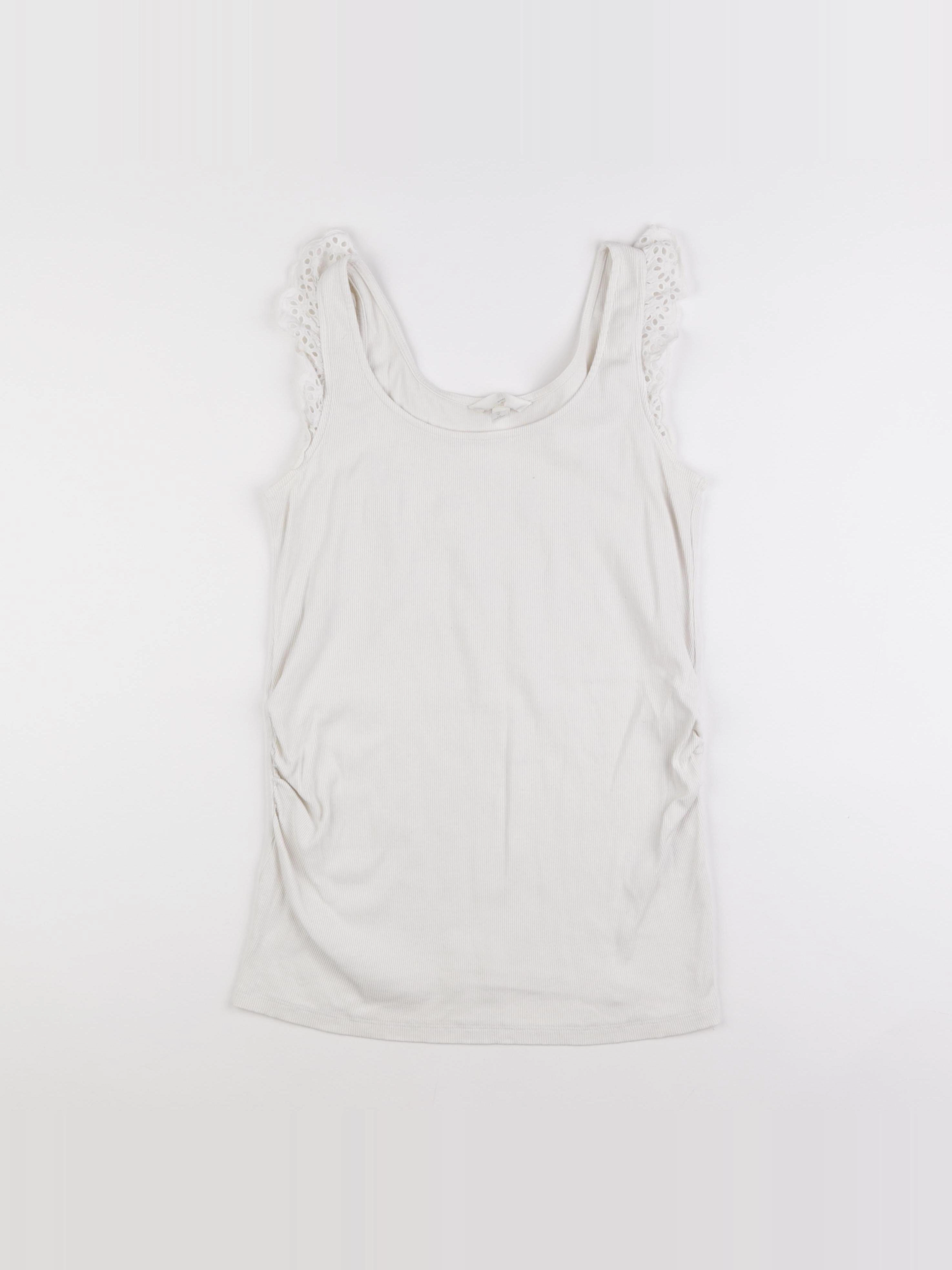 H&M - débardeur grossesse beige - m