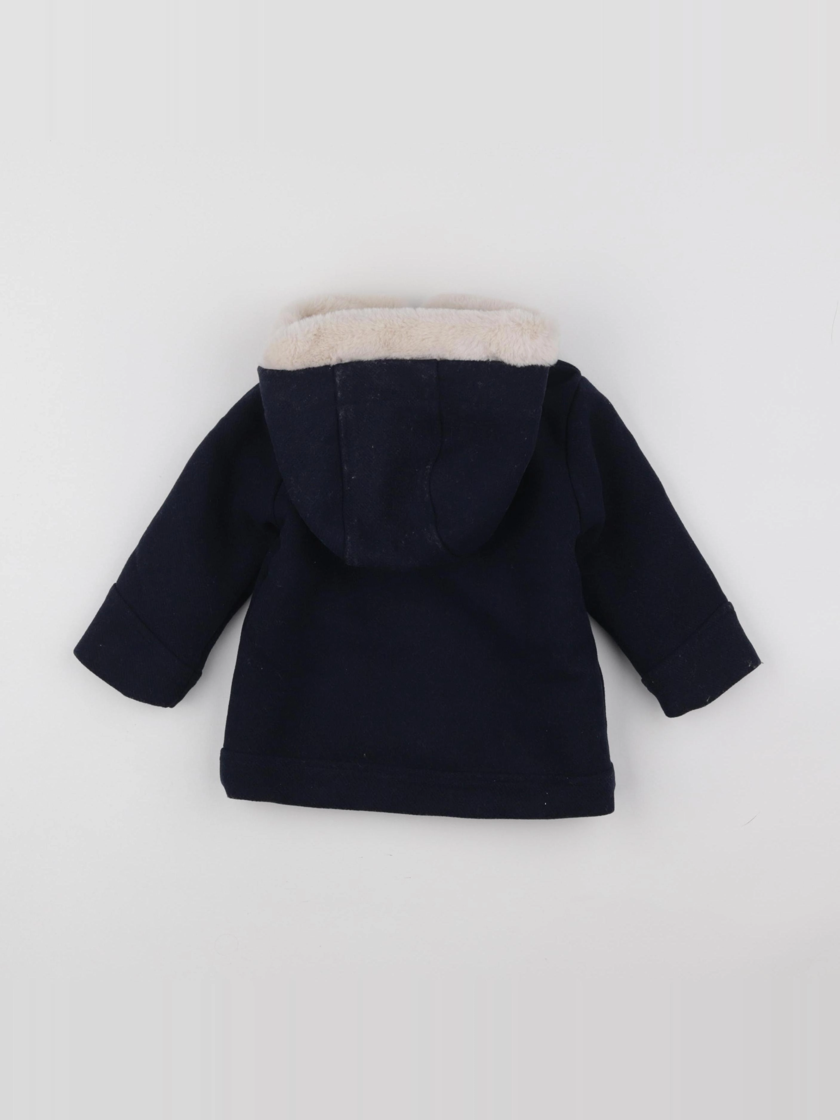Vertbaudet - manteau bleu - 18 mois