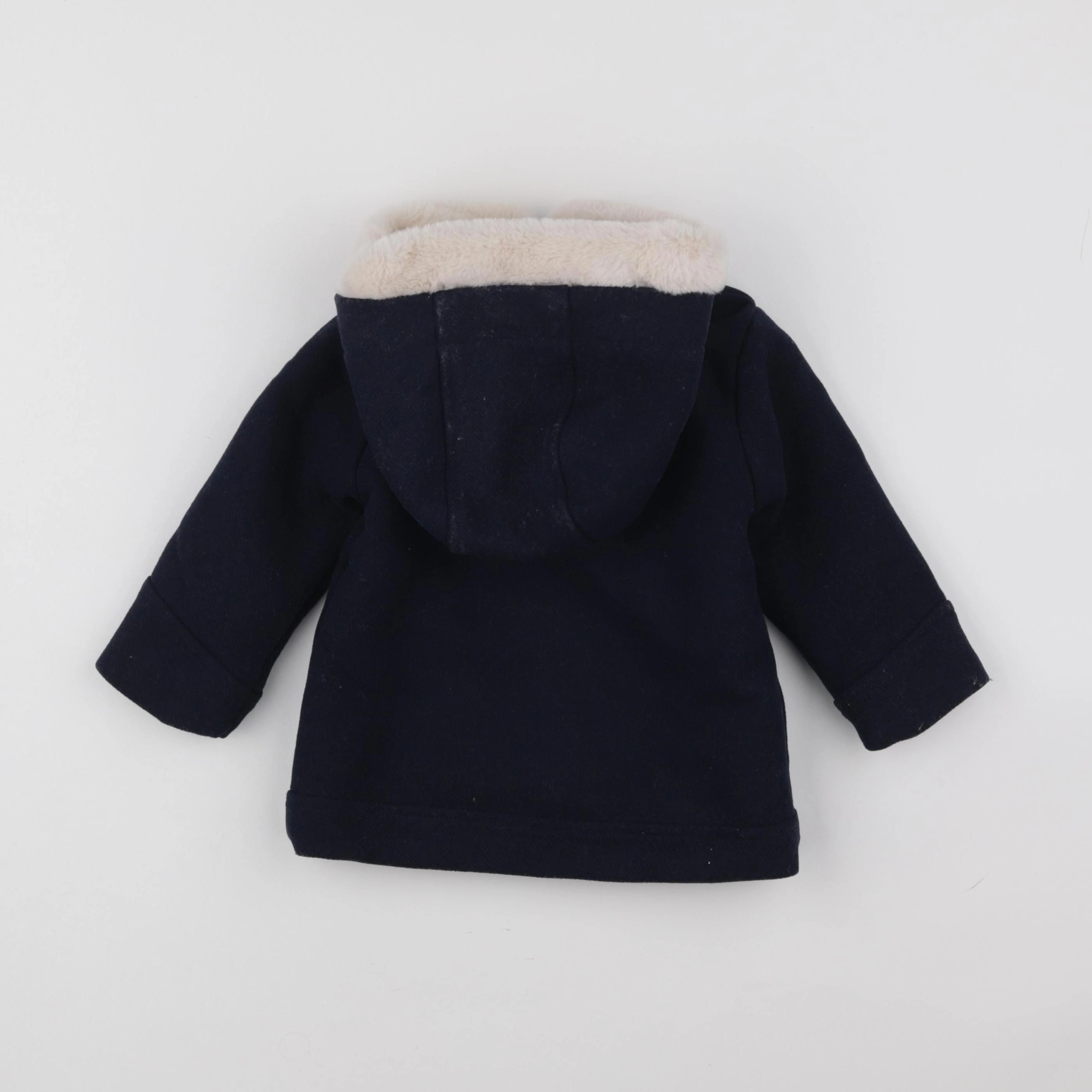 Vertbaudet - manteau bleu - 18 mois