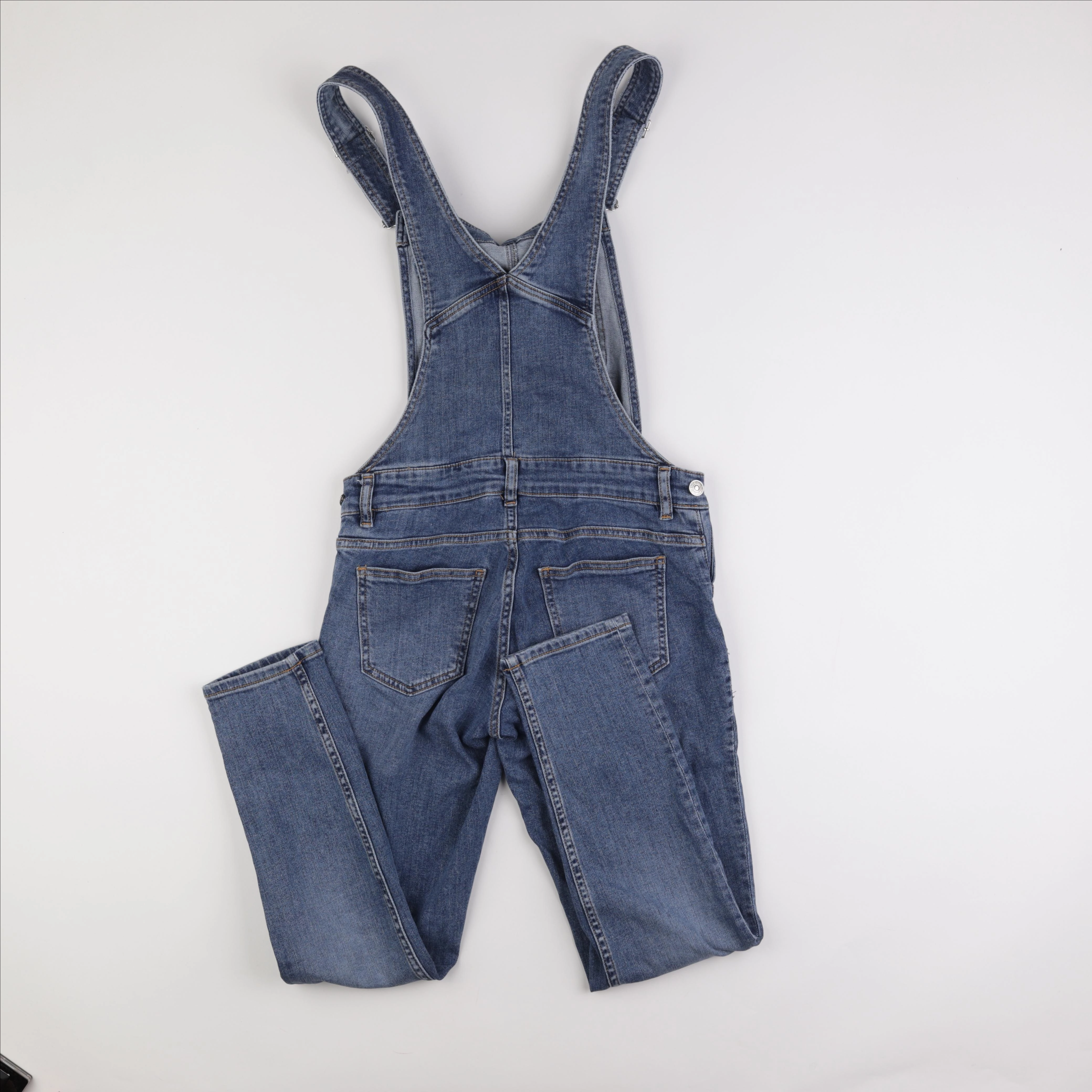 H&M - salopette grossesse bleu - s