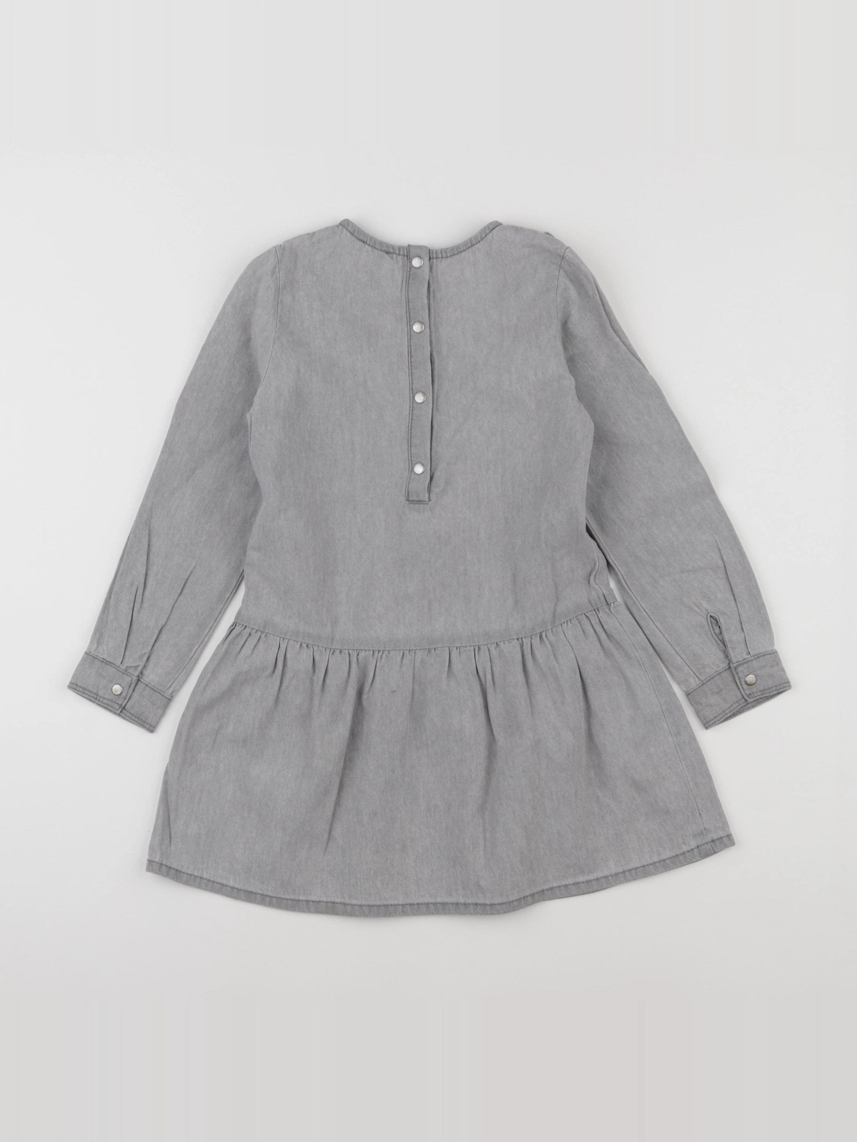 IKKS - robe gris - 5 ans