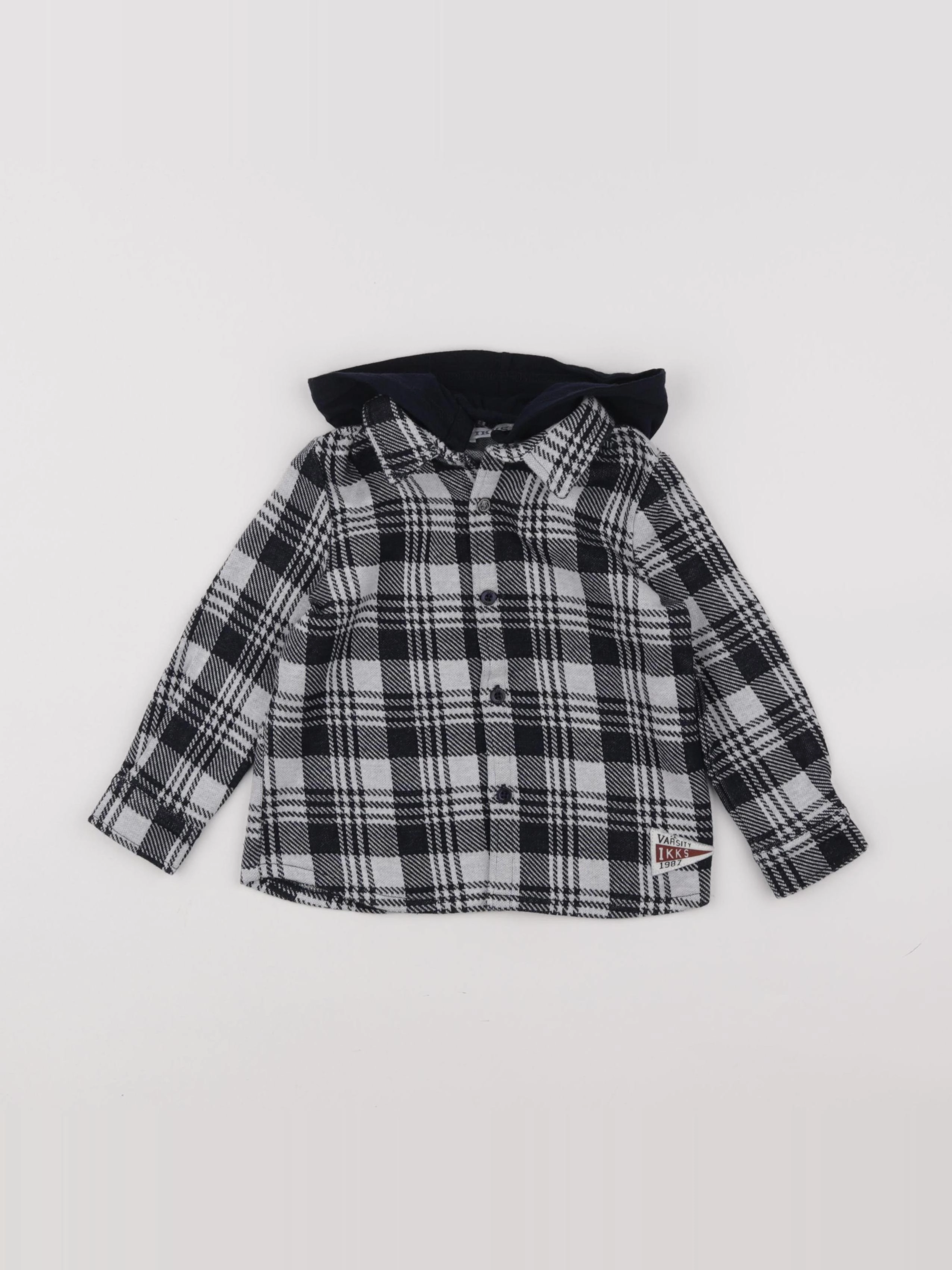 IKKS - chemise bleu - 18 mois