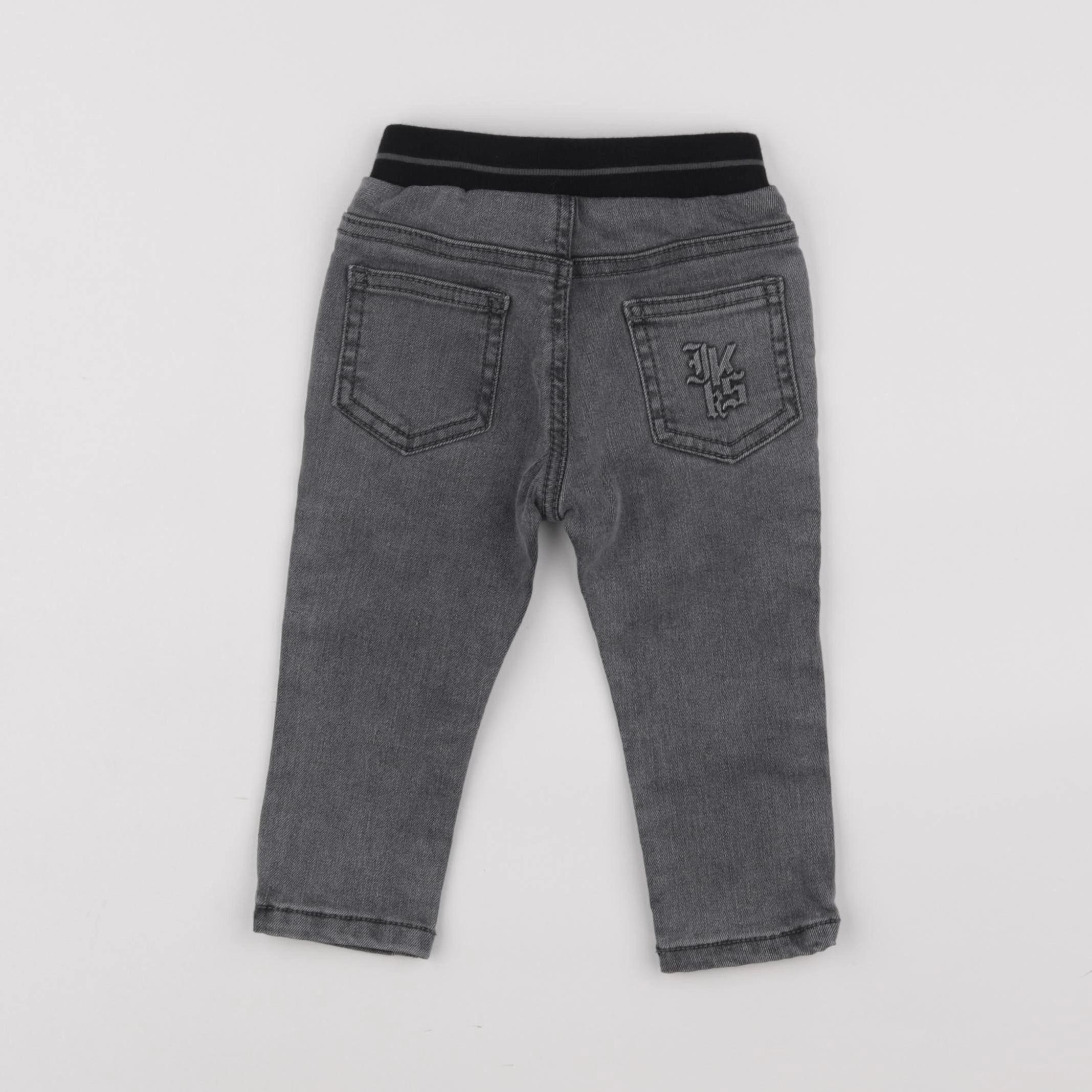 IKKS - jean gris - 12 mois