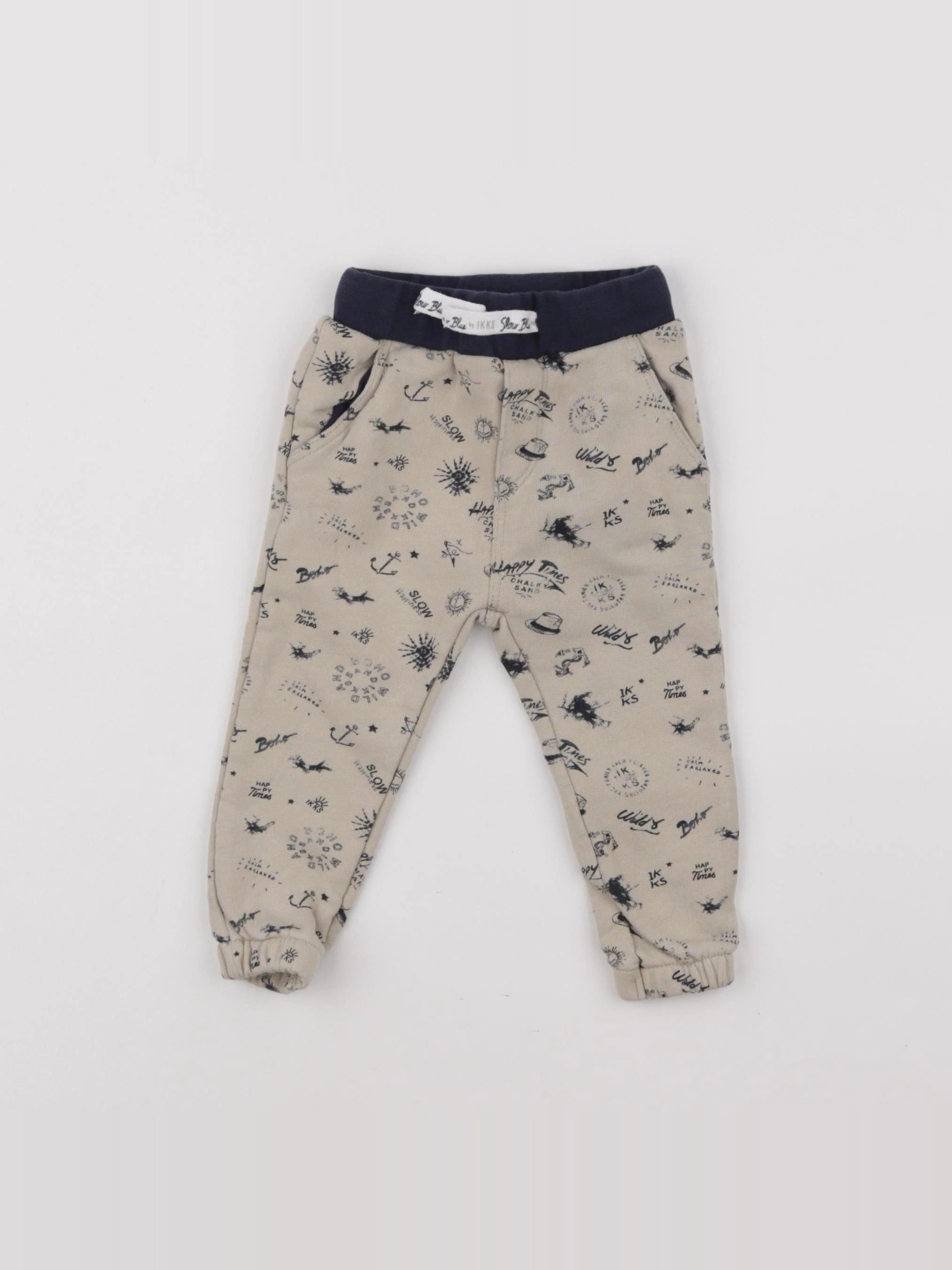 IKKS - jogging beige - 12 mois