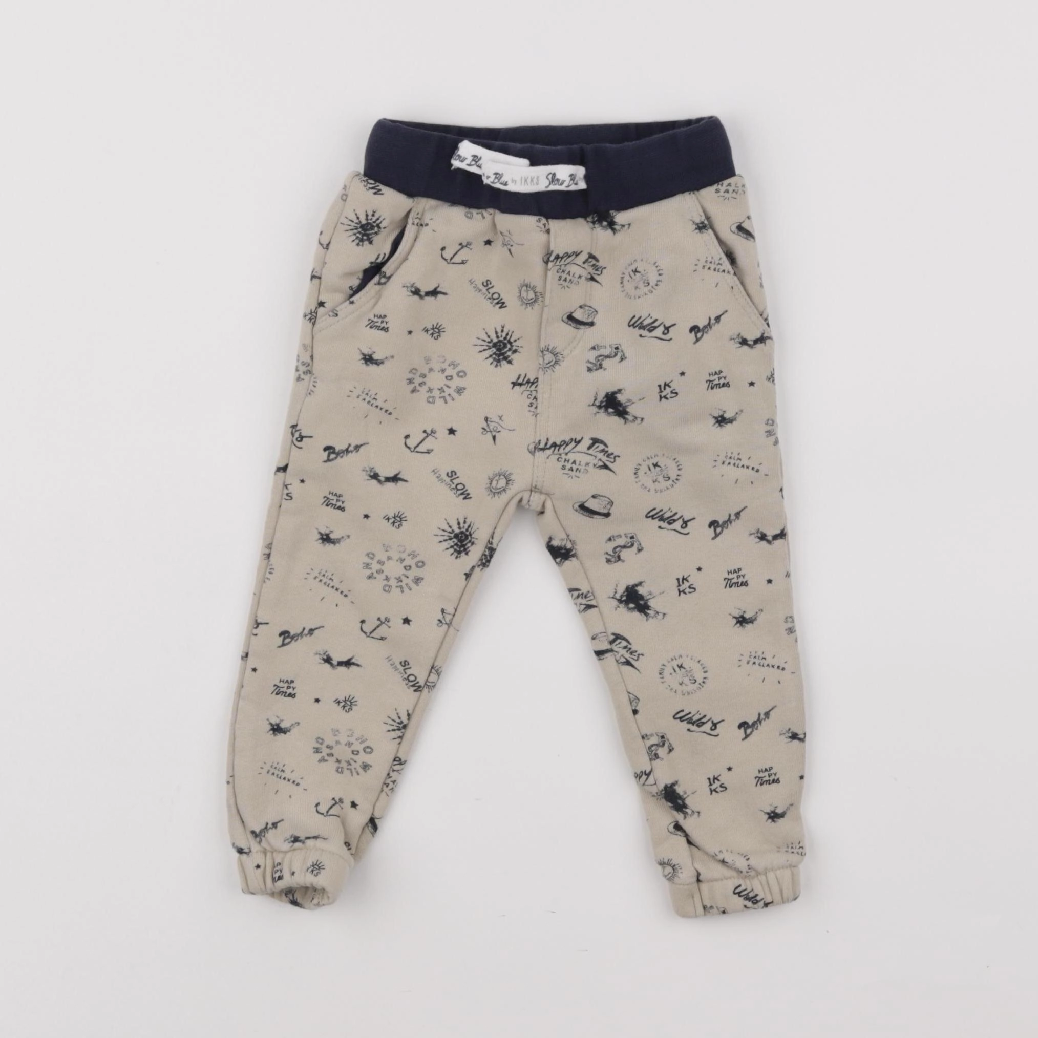 IKKS - jogging beige - 12 mois