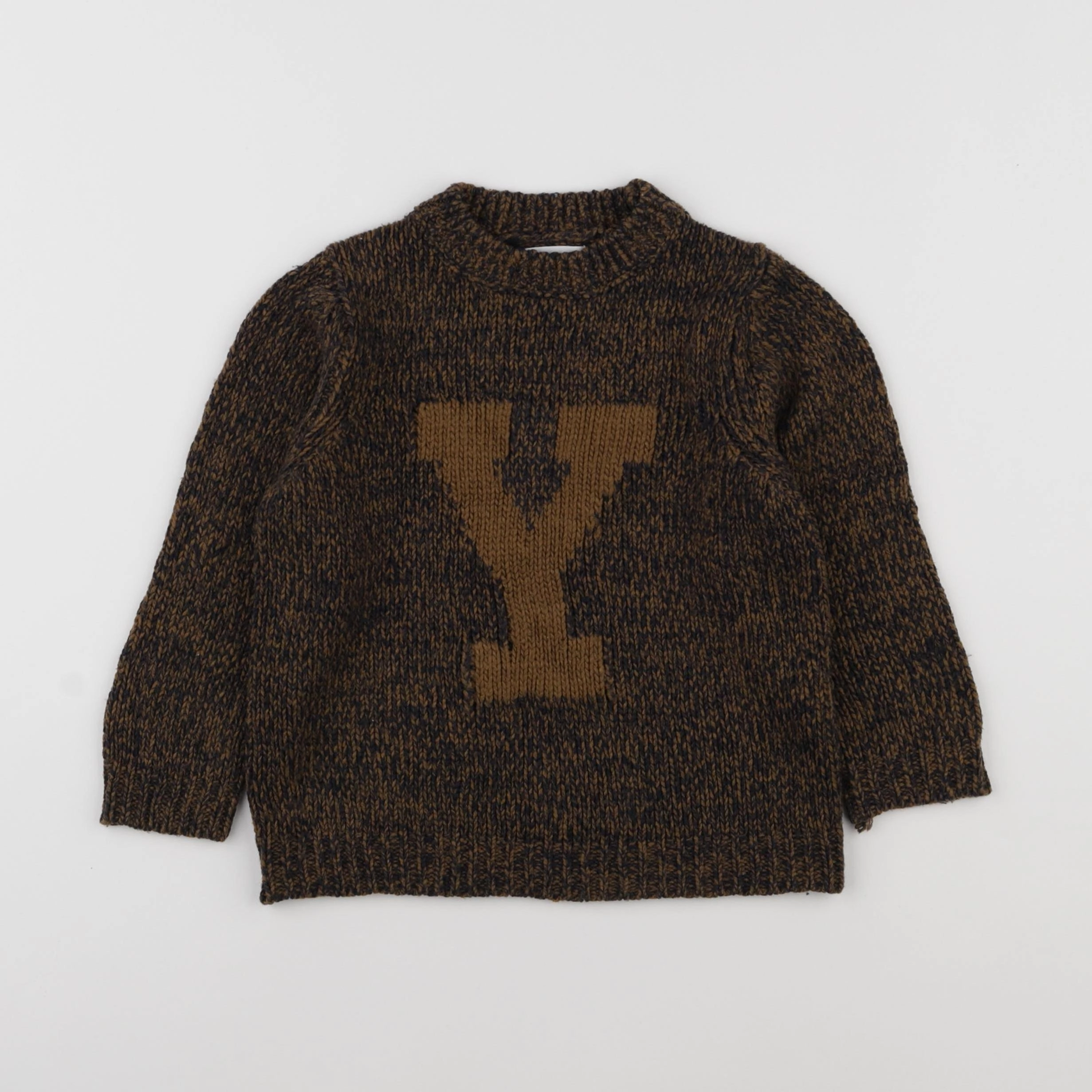 Zara - pull marron - 5 ans