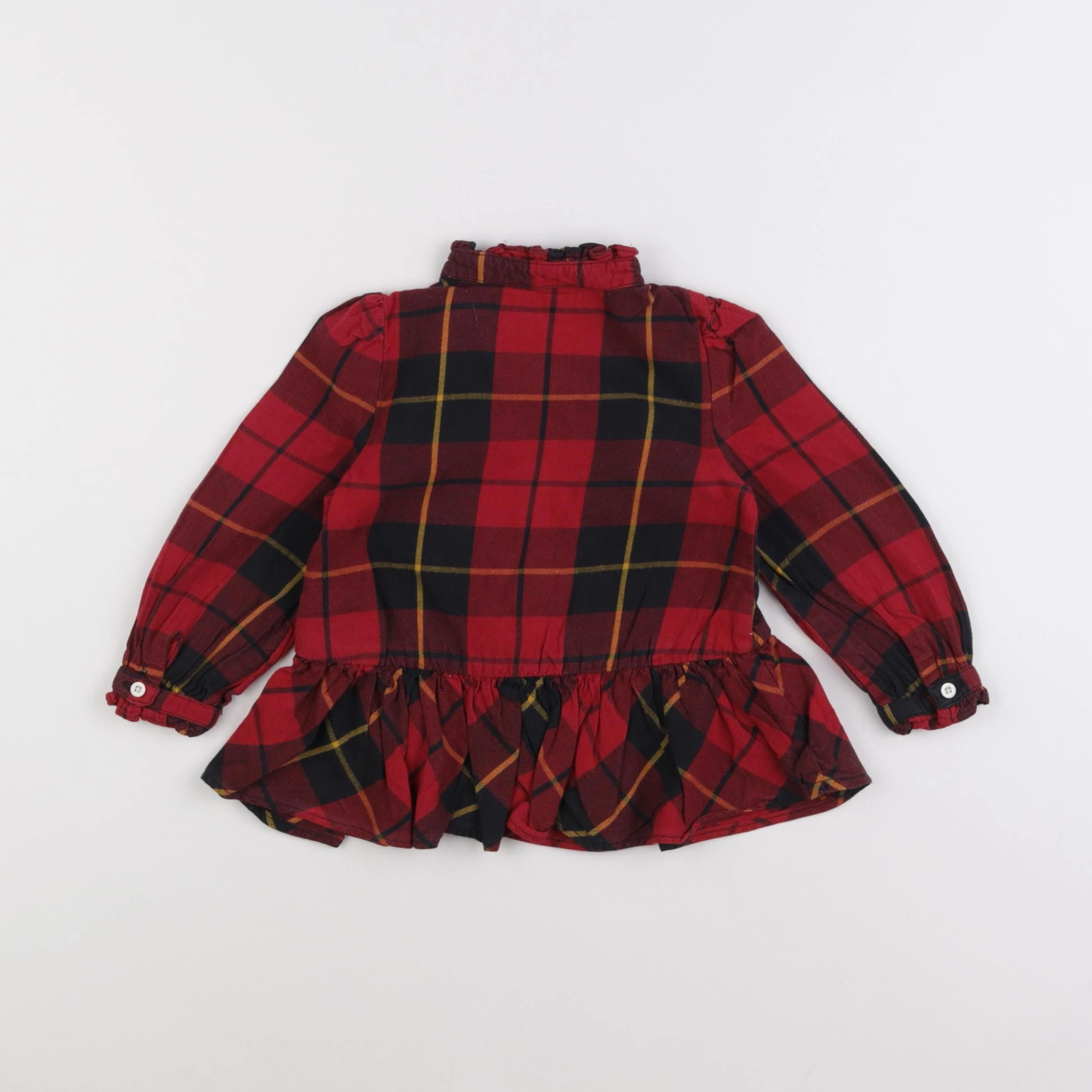Ralph Lauren - blouse rouge - 18 mois