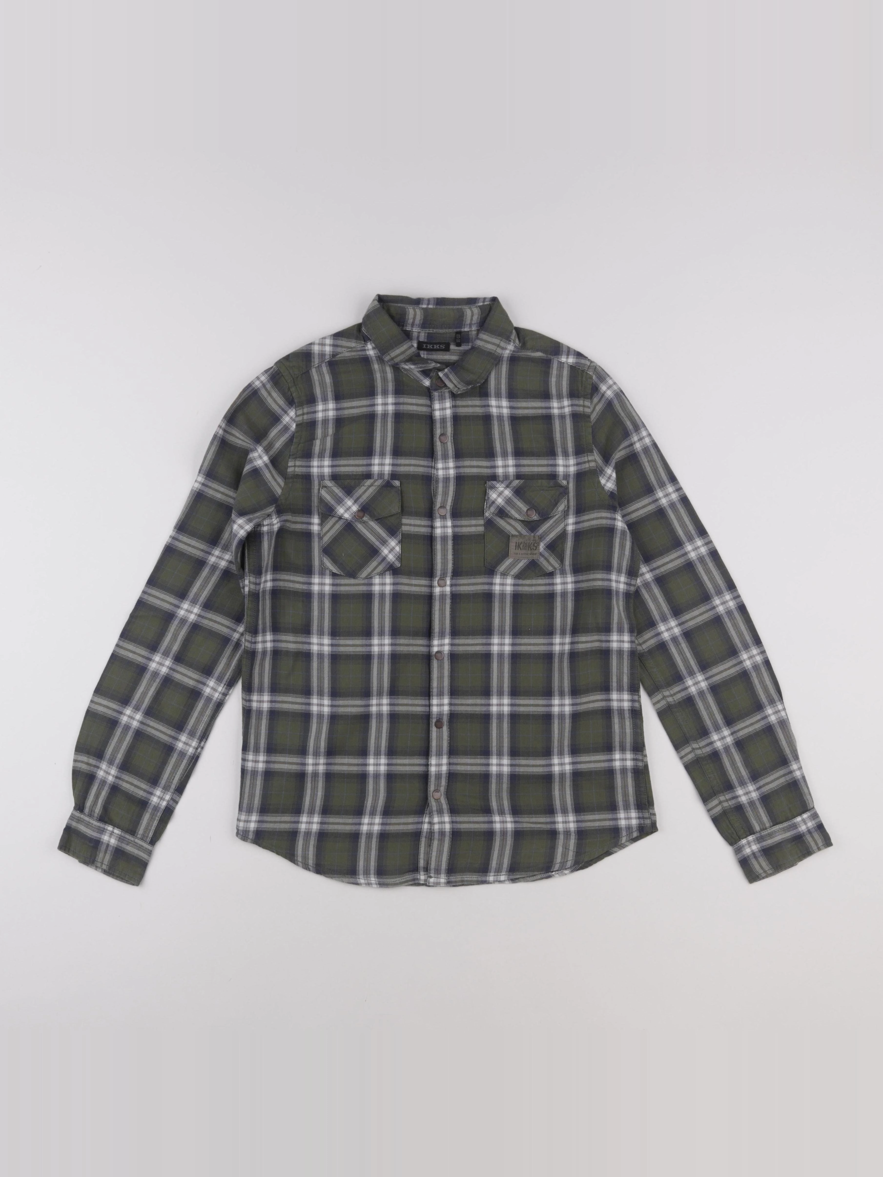 IKKS - chemise vert - 12 ans