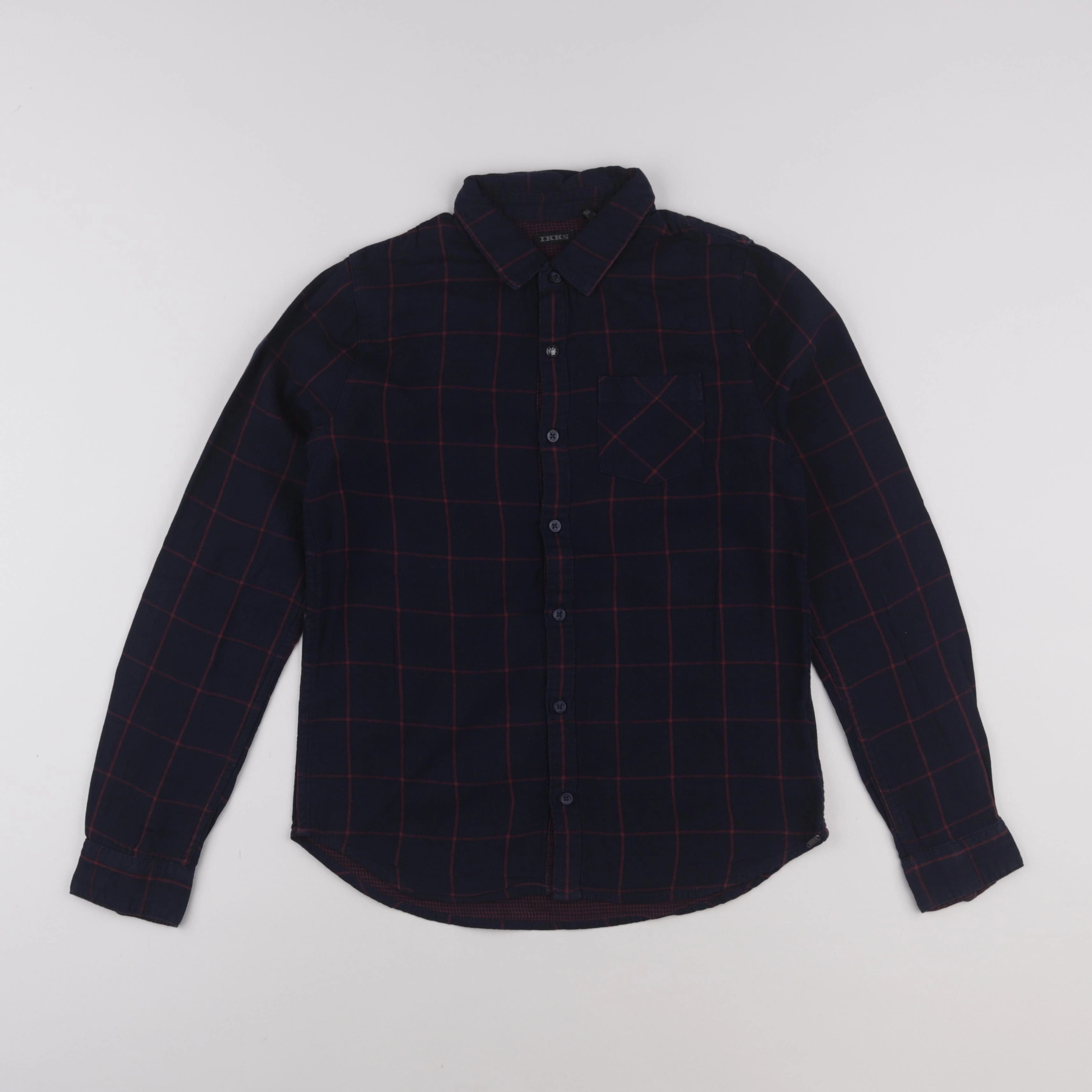 IKKS - chemise bleu - 12 ans