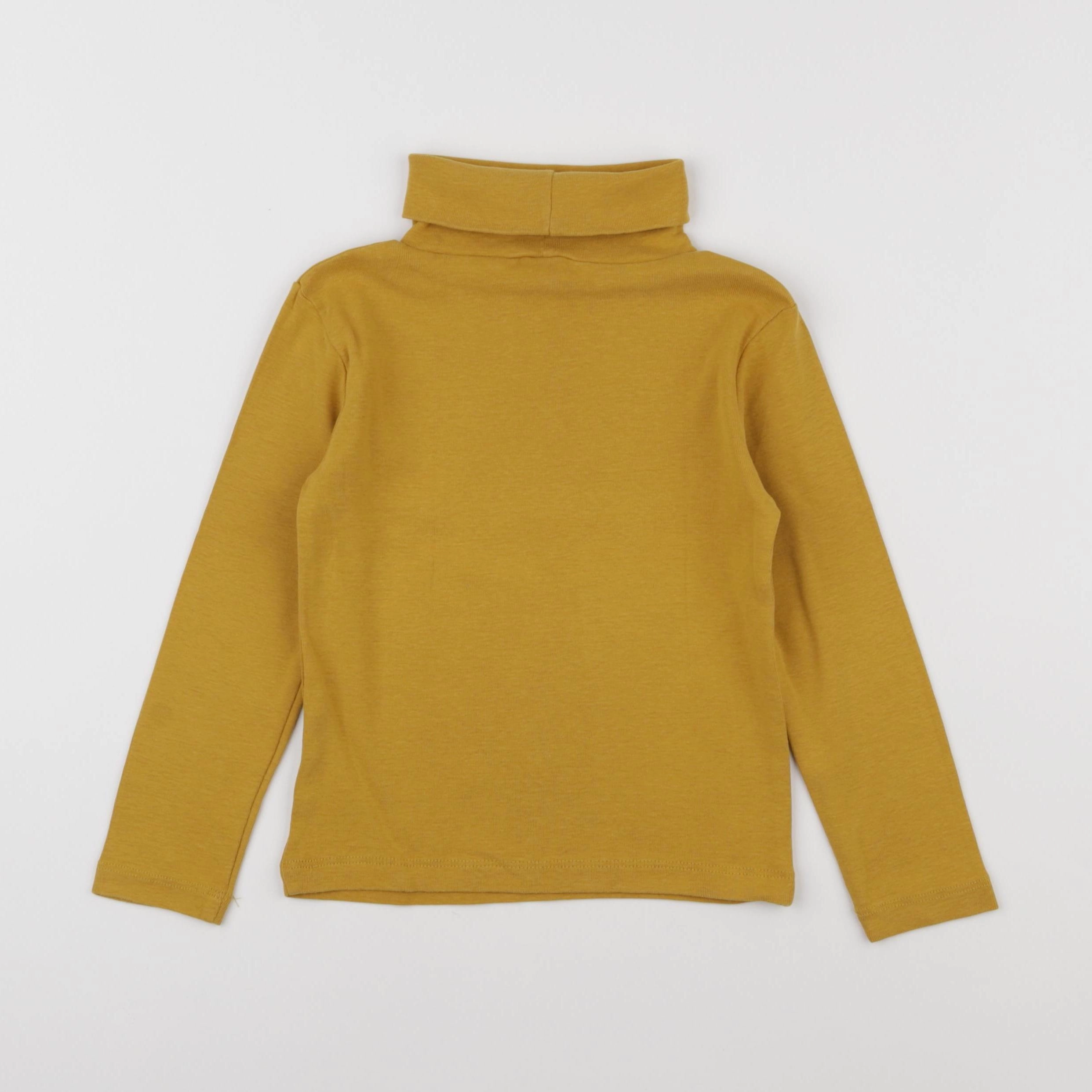 Monoprix - sous-pull jaune - 5 ans