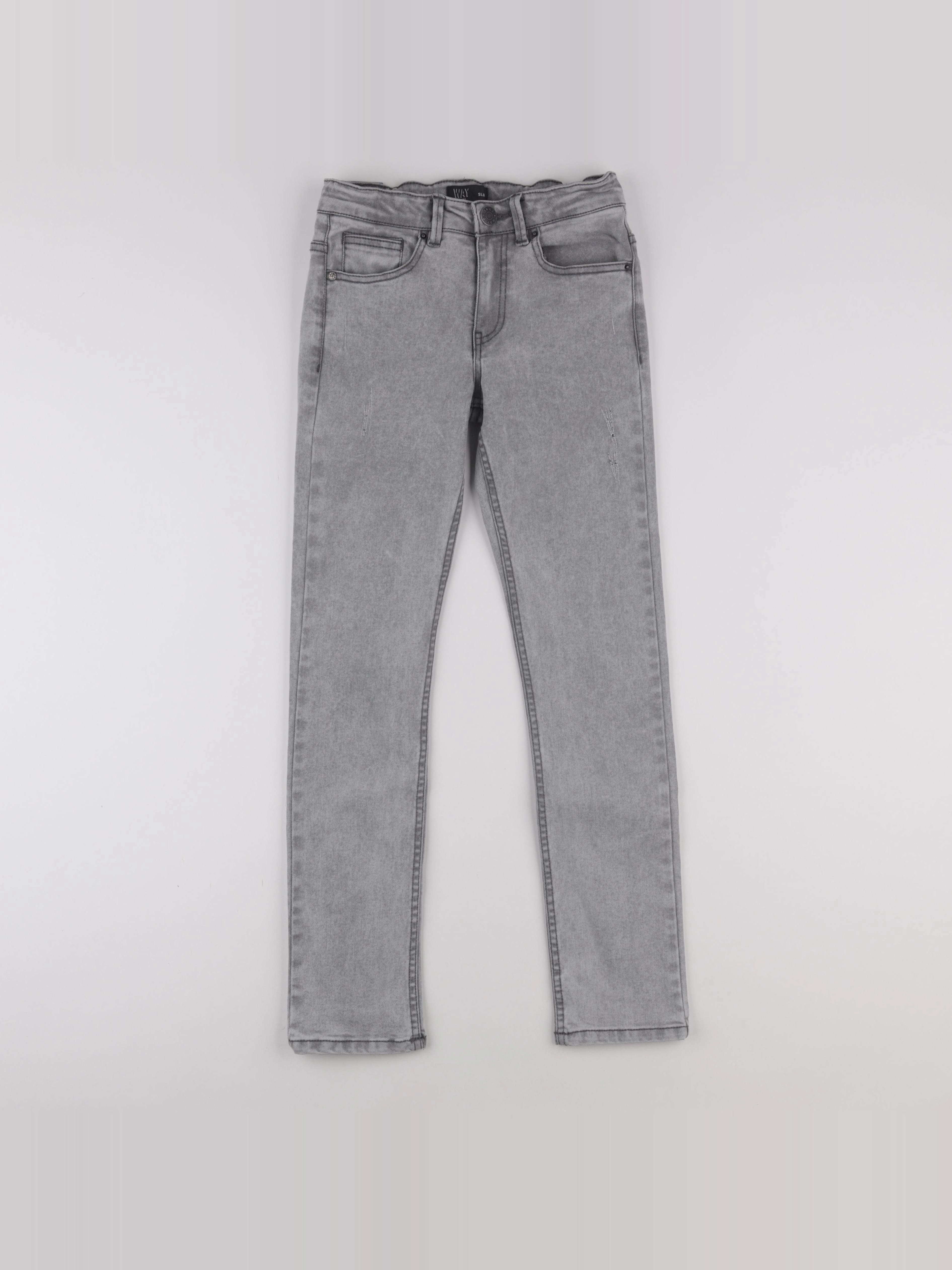 IKKS - jean gris - 12 ans
