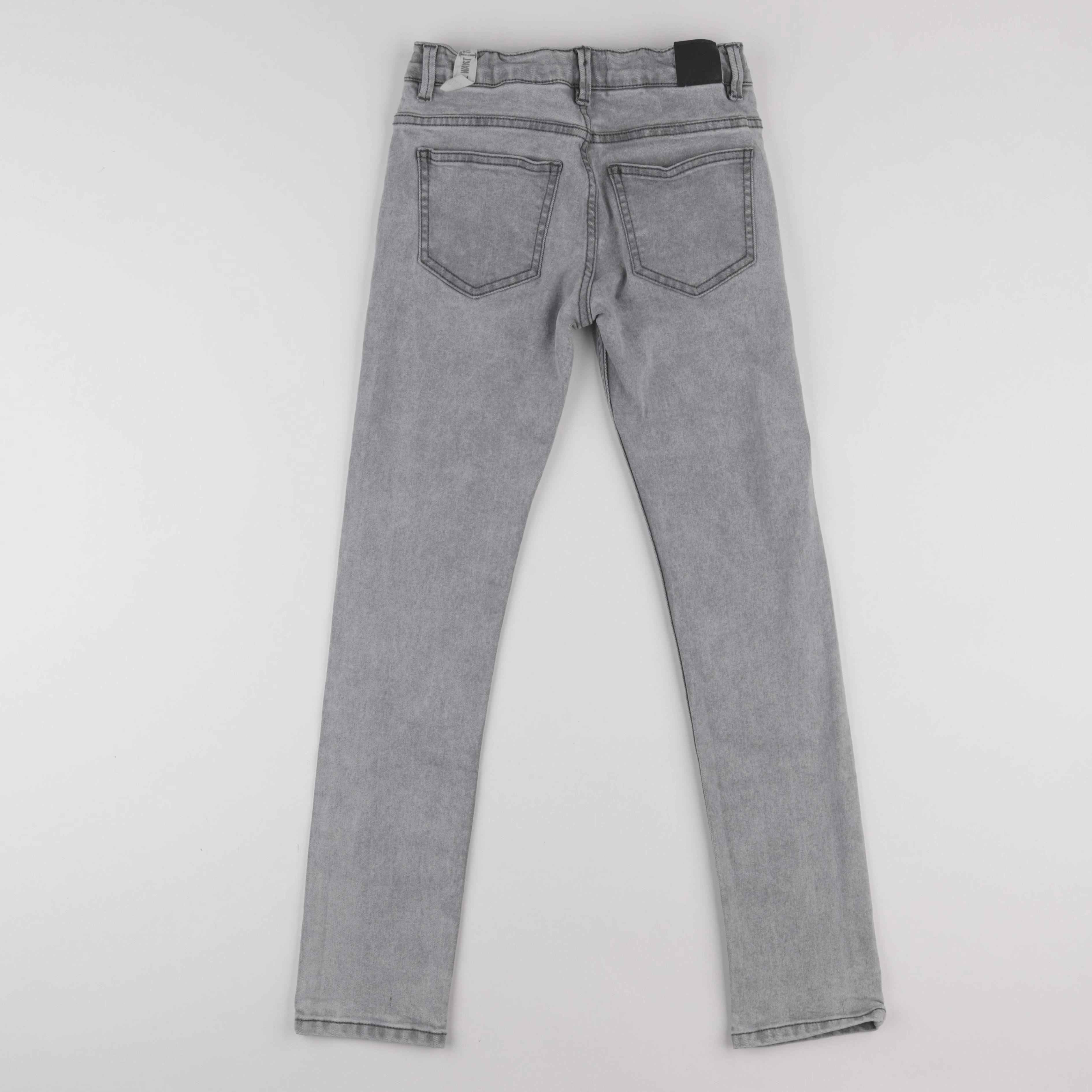 IKKS - jean gris - 12 ans