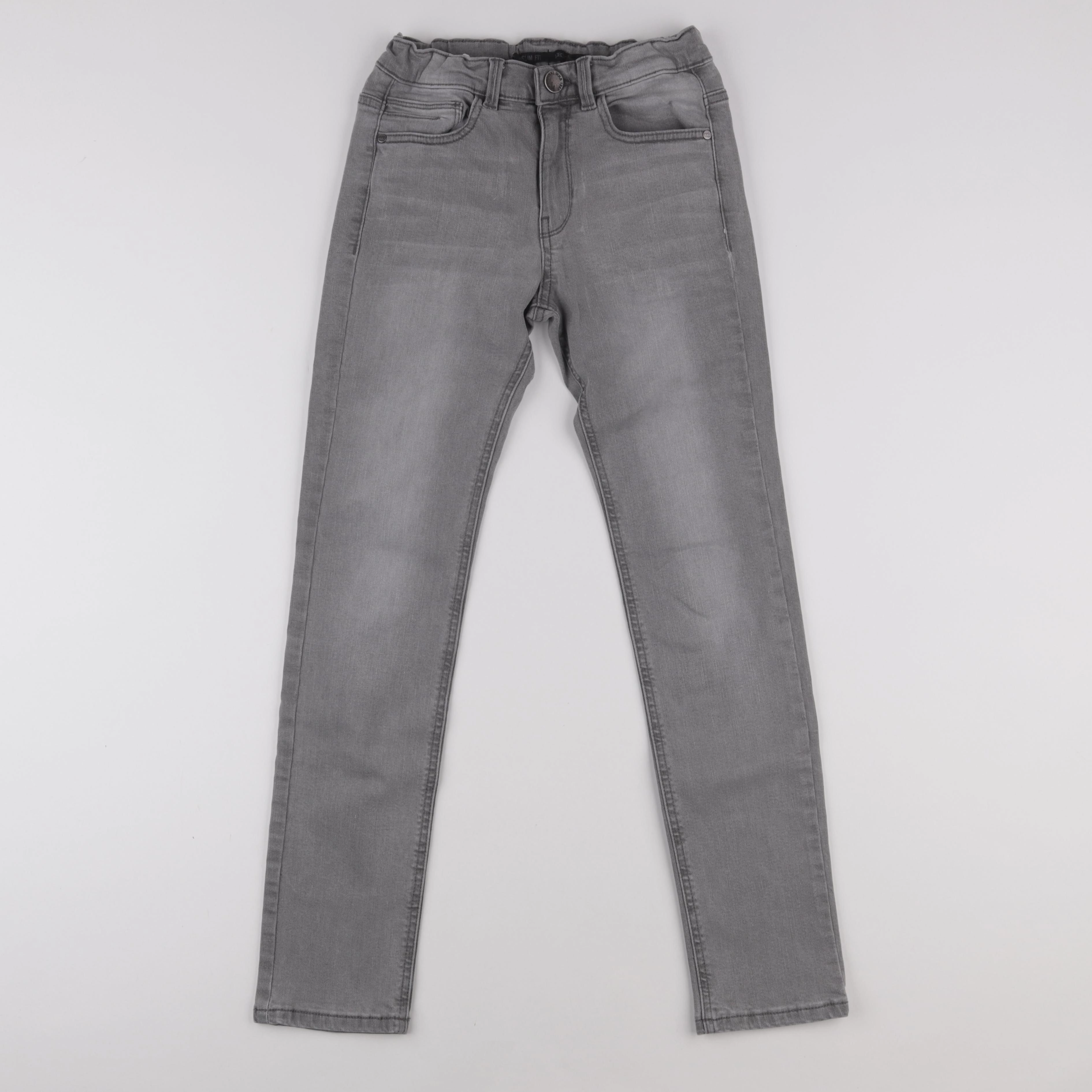 IKKS - jean gris - 12 ans