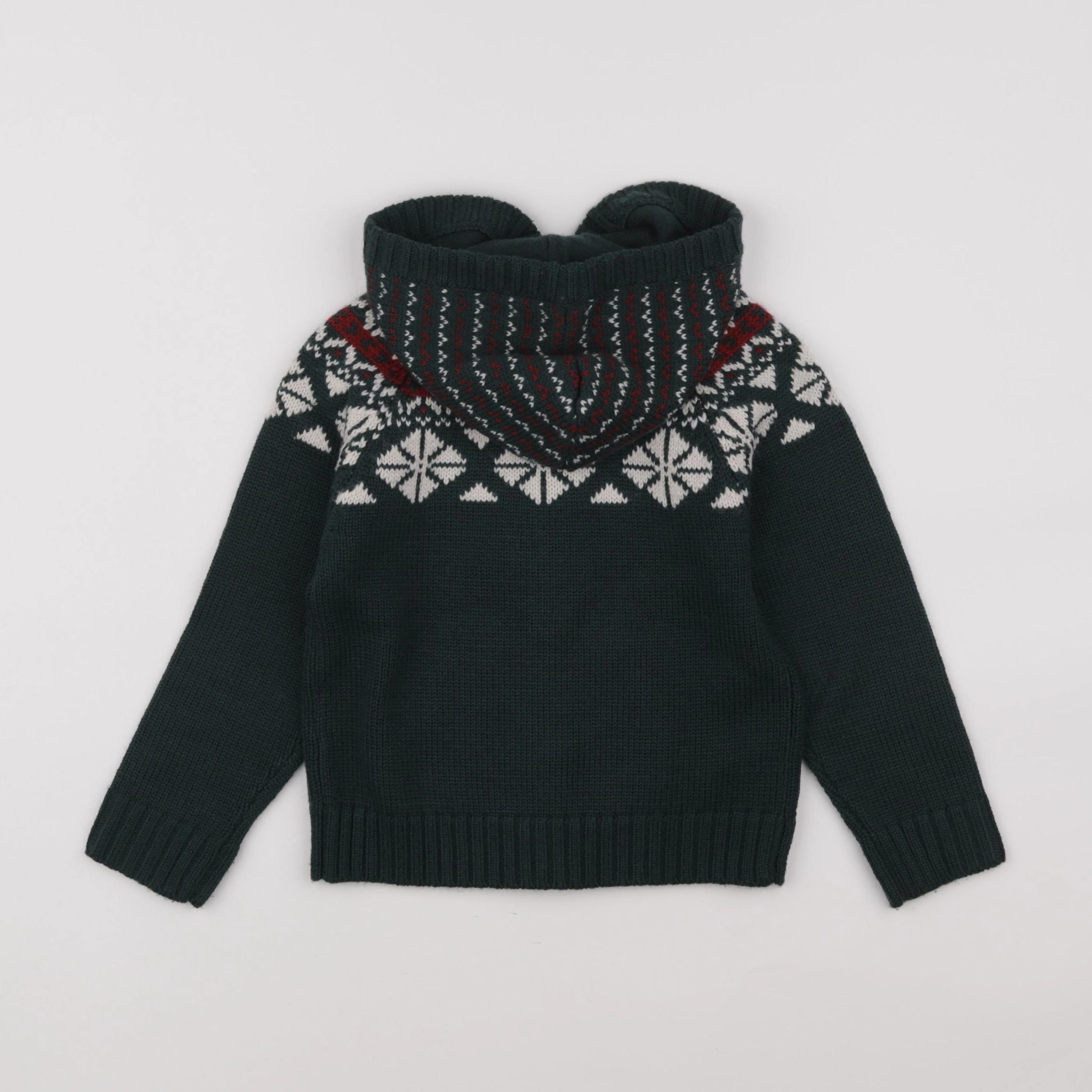 Jacadi - gilet vert - 6 ans