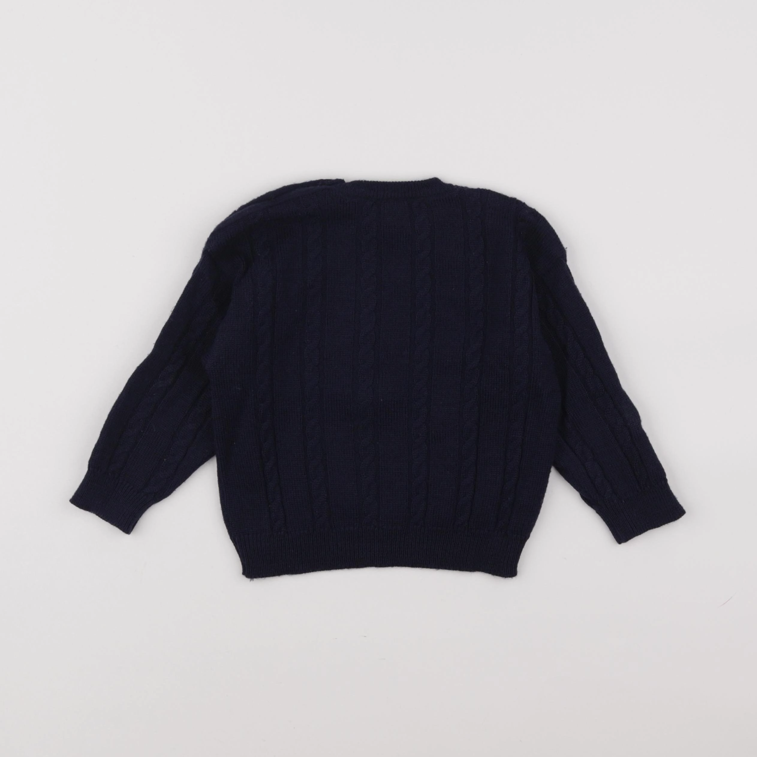 Jacadi - pull bleu - 18 mois