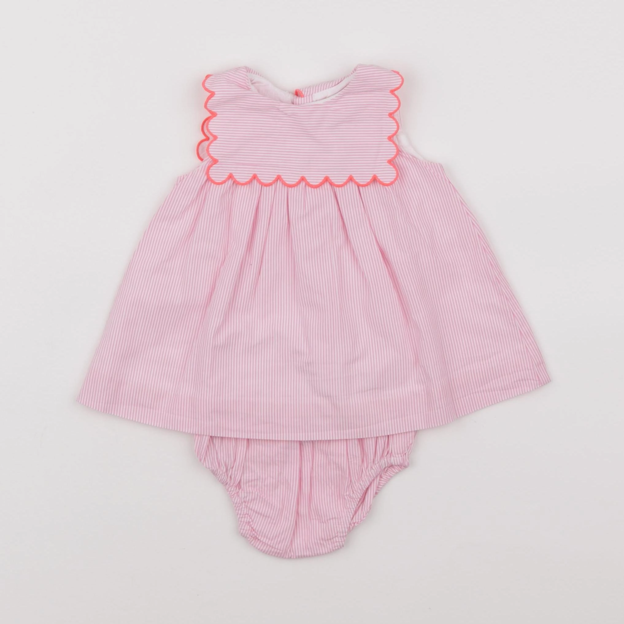Jacadi - robe rose - 1 mois