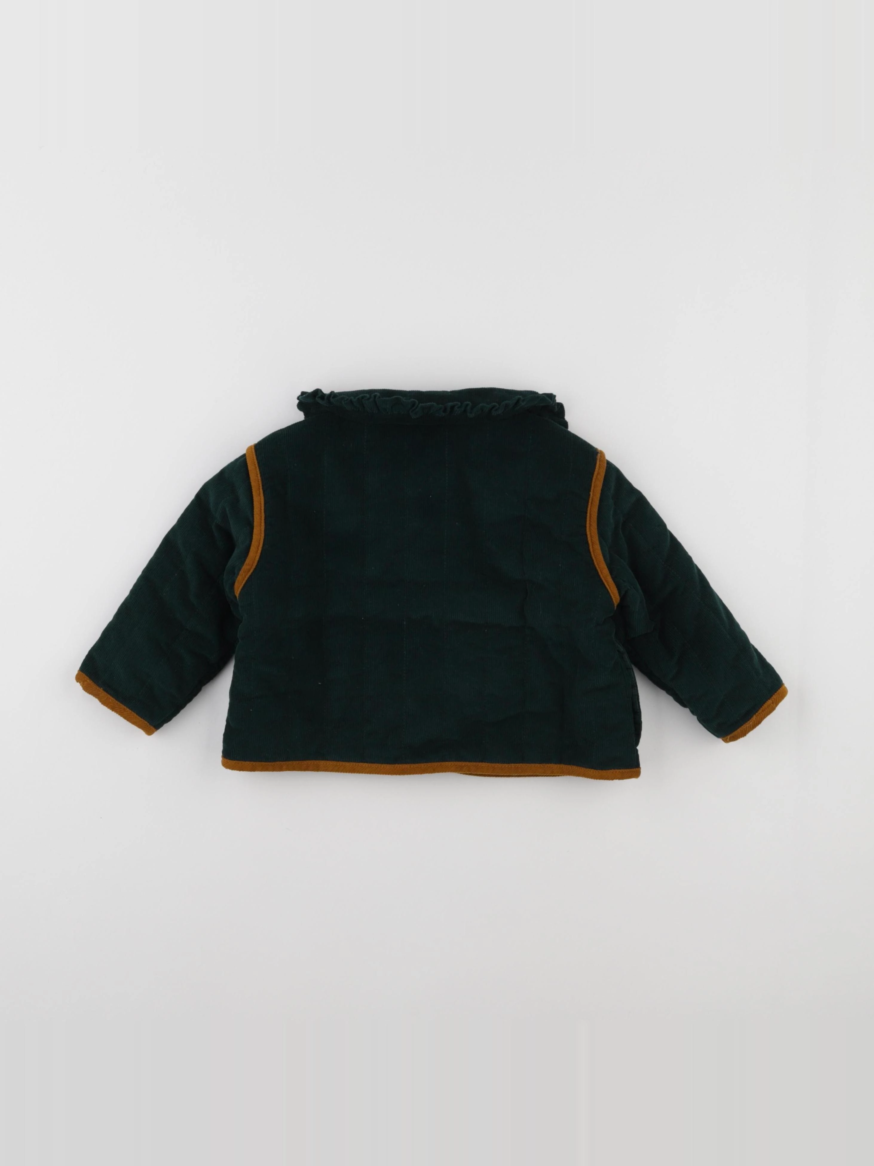 Vertbaudet - veste vert - 2 ans