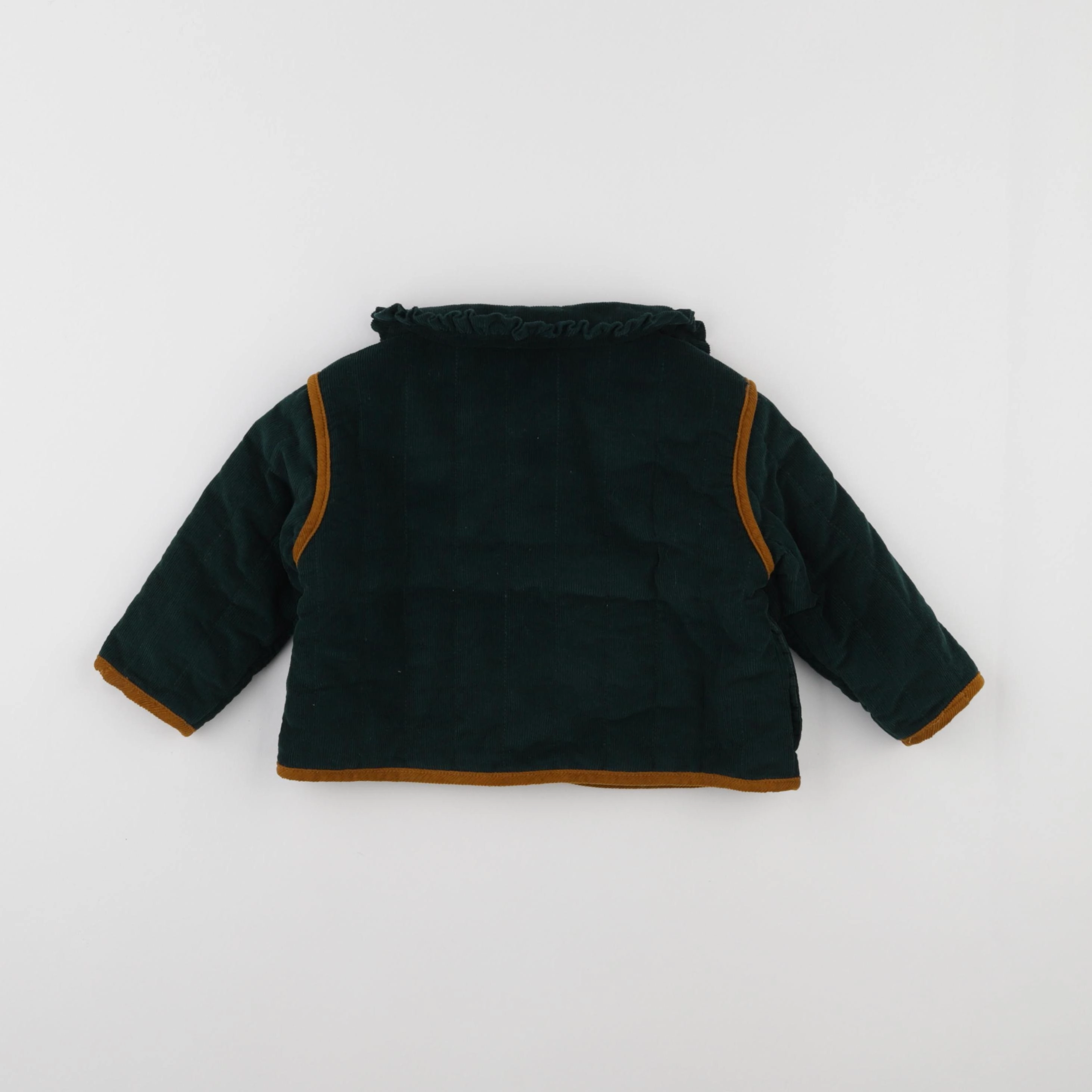 Vertbaudet - veste vert - 2 ans