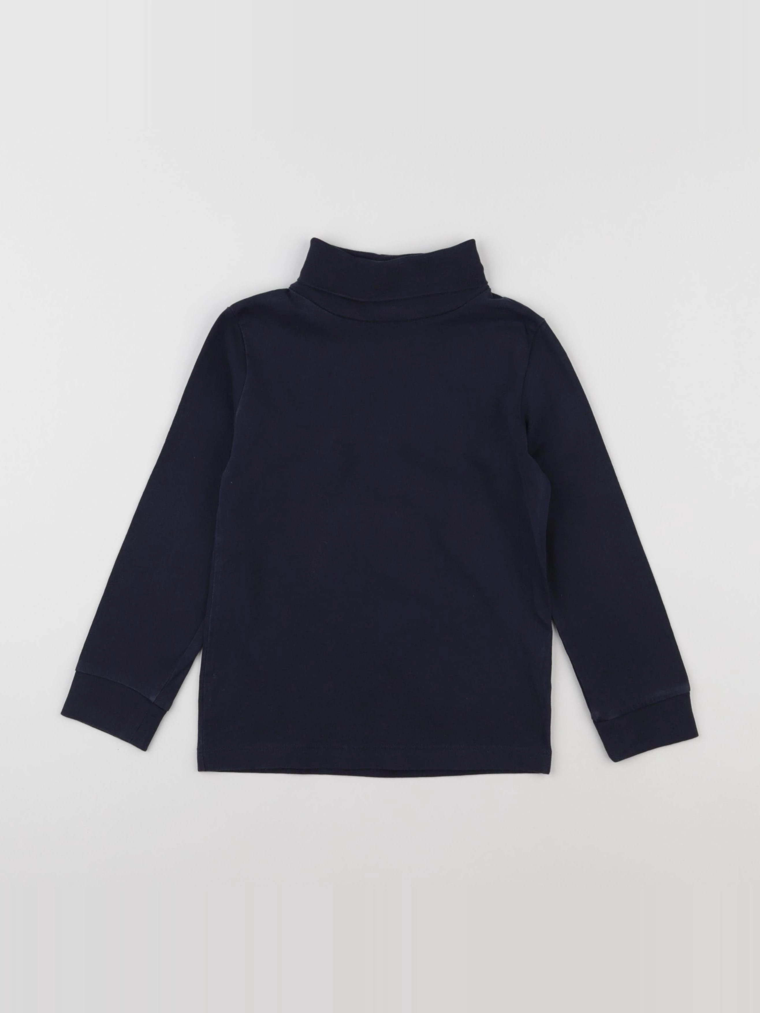 Monoprix - sous-pull bleu - 5 ans