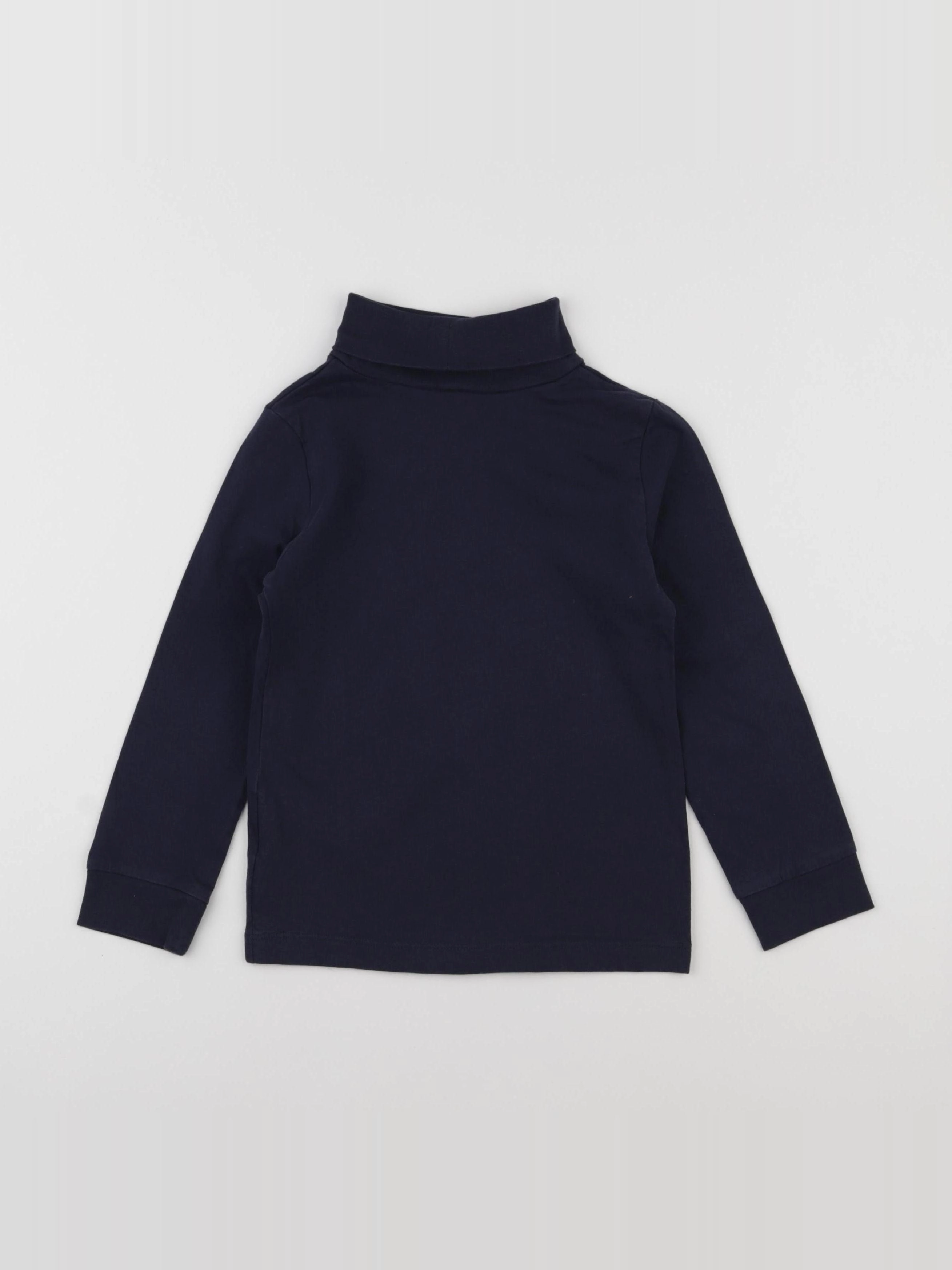 Monoprix - sous-pull bleu - 5 ans
