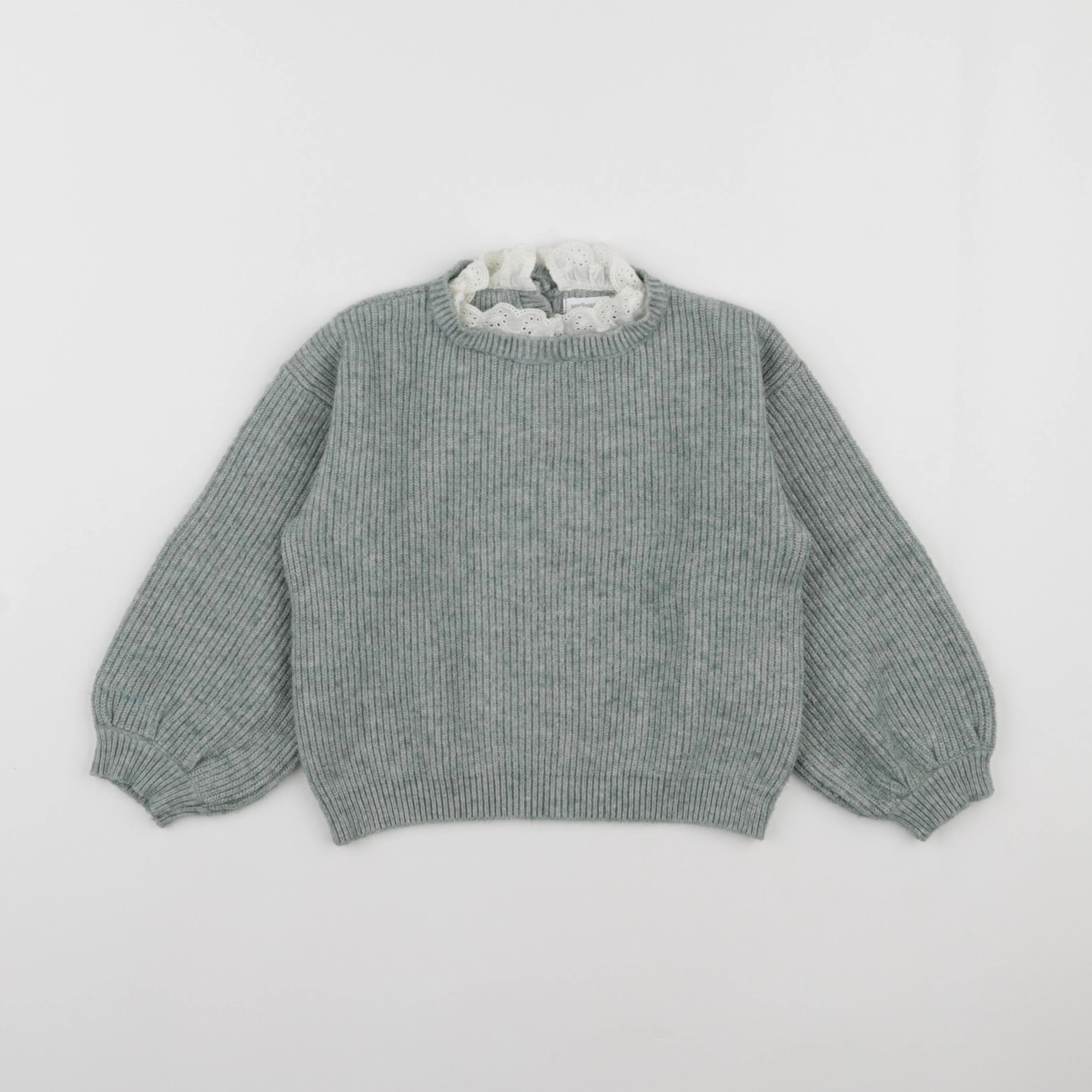 Vertbaudet - pull vert - 3 ans
