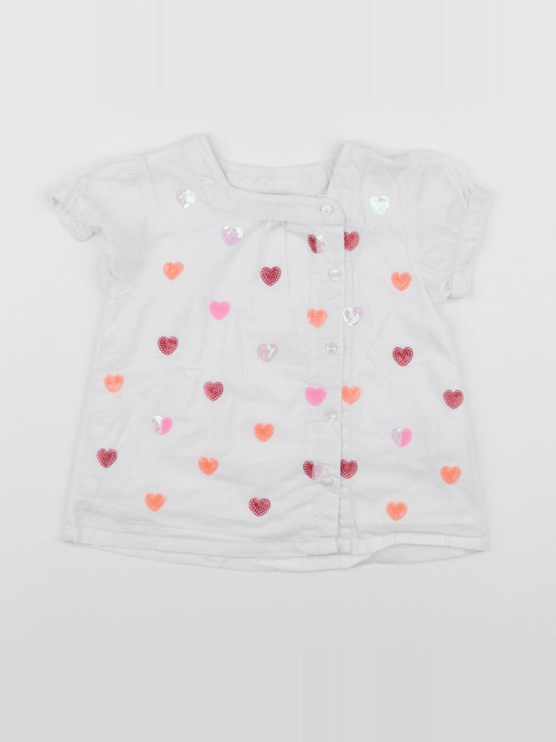 Tape à l'oeil - blouse multicolore - 12 mois