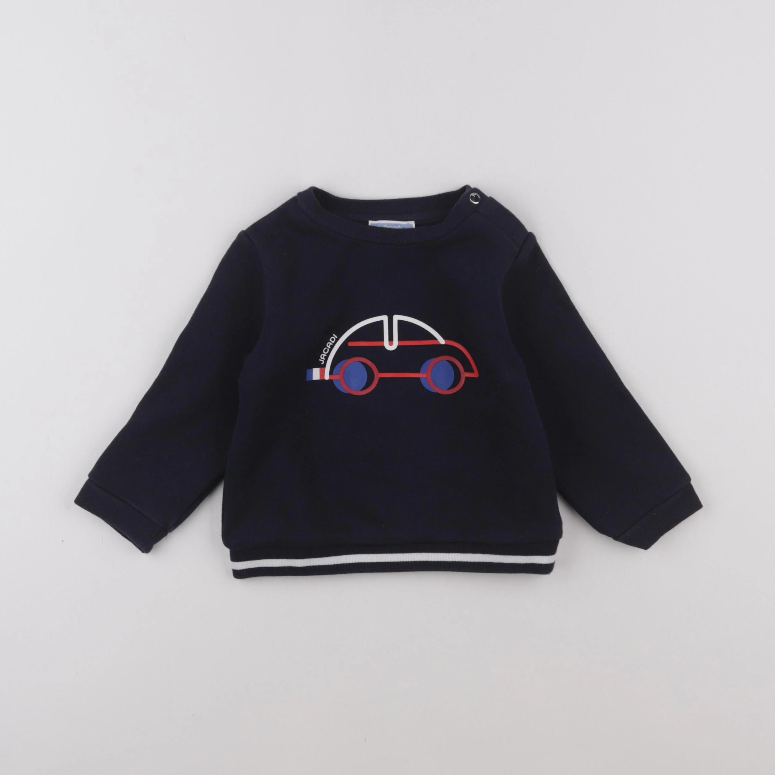 Jacadi - sweat bleu - 18 mois