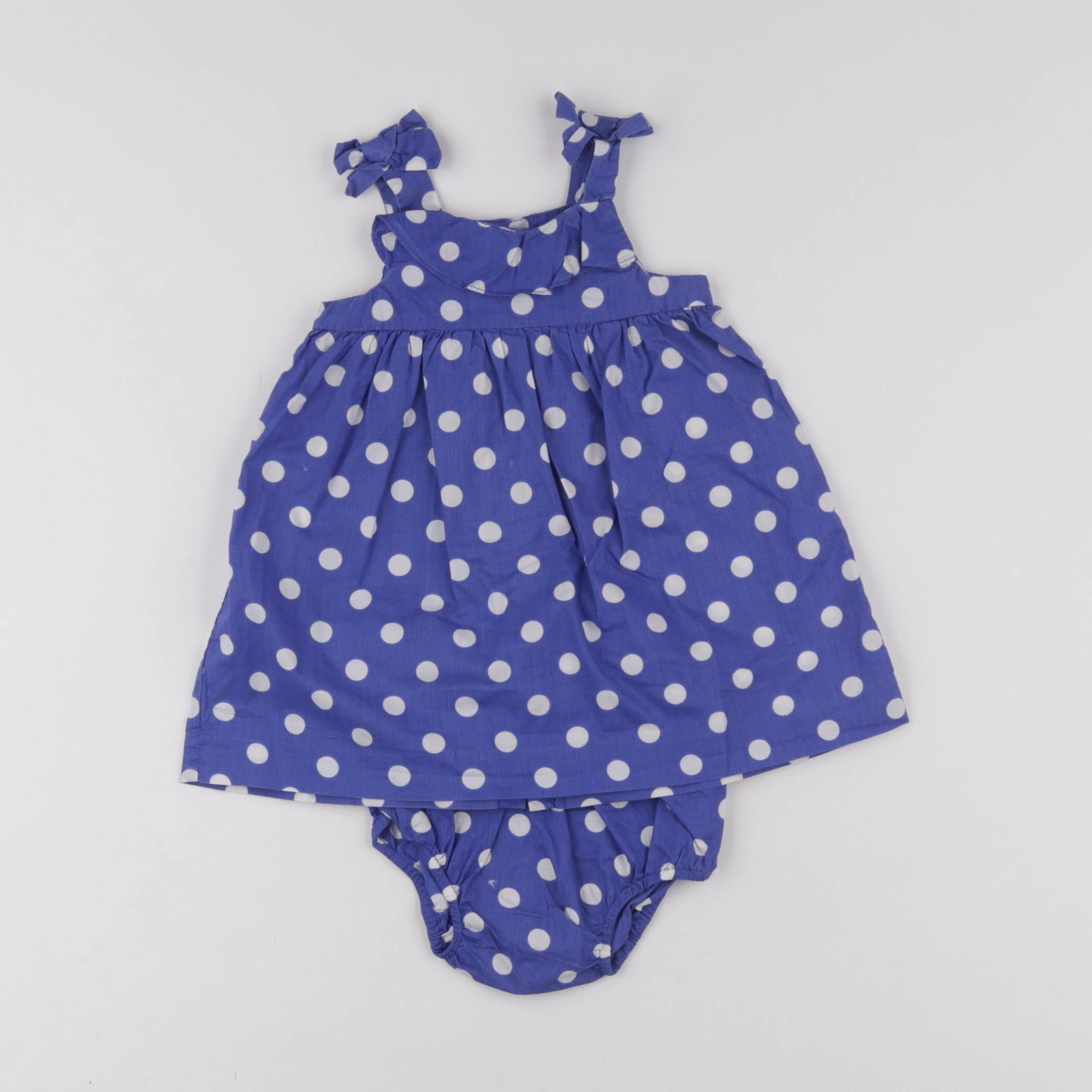 Jacadi - robe bleu - 12 mois