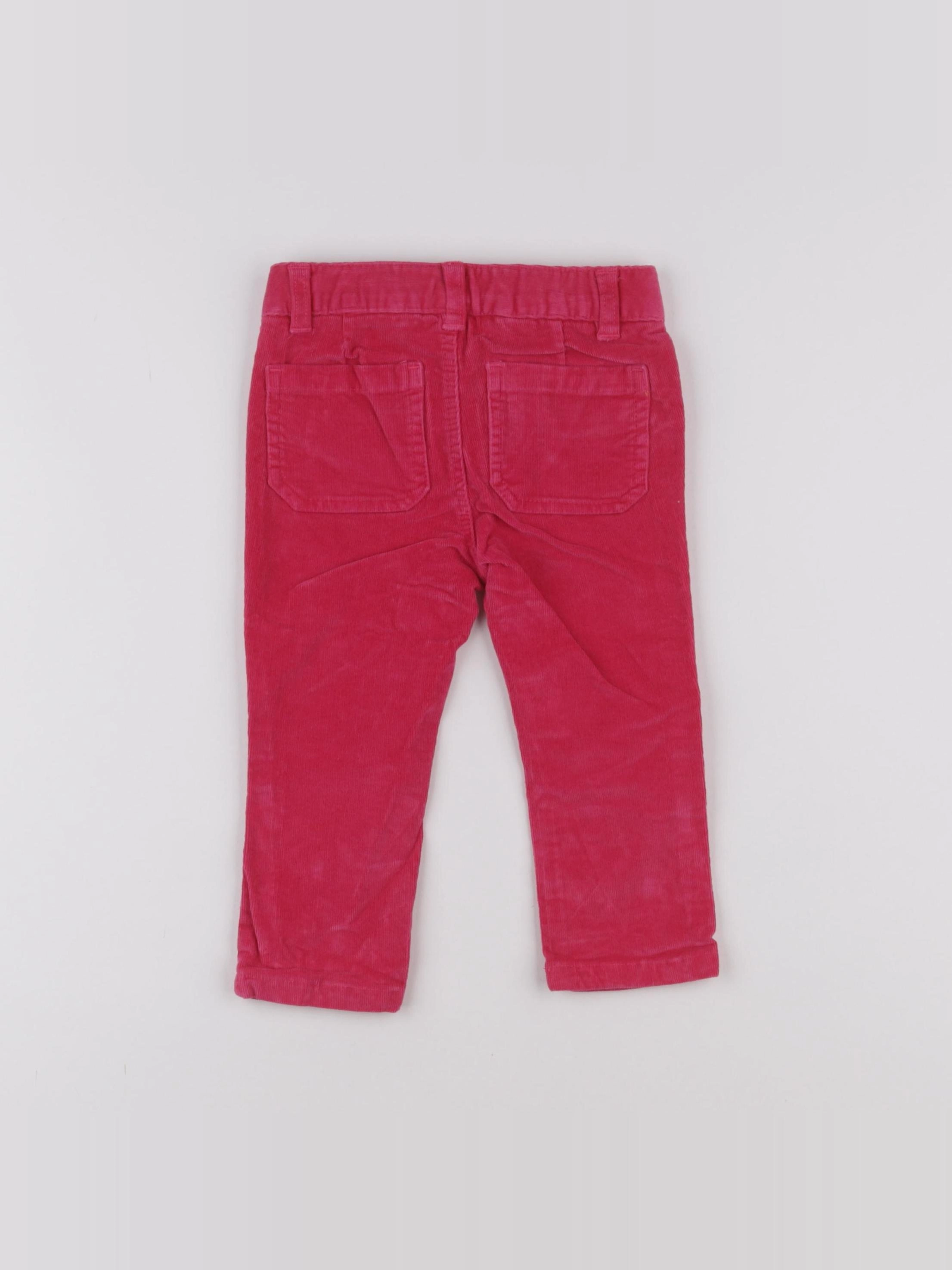 Jacadi - pantalon rose - 18 mois