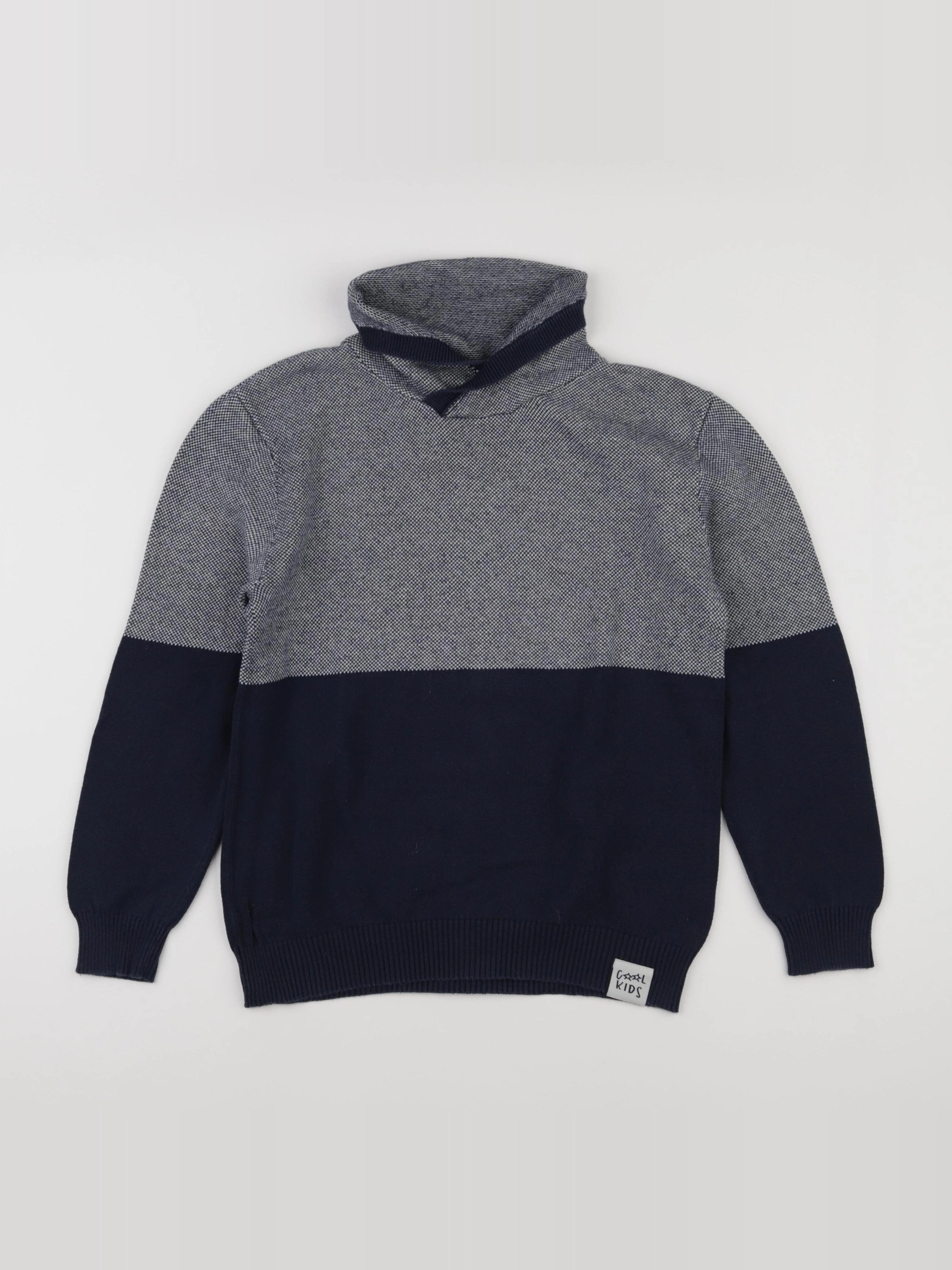 Vertbaudet - pull bleu - 12 ans