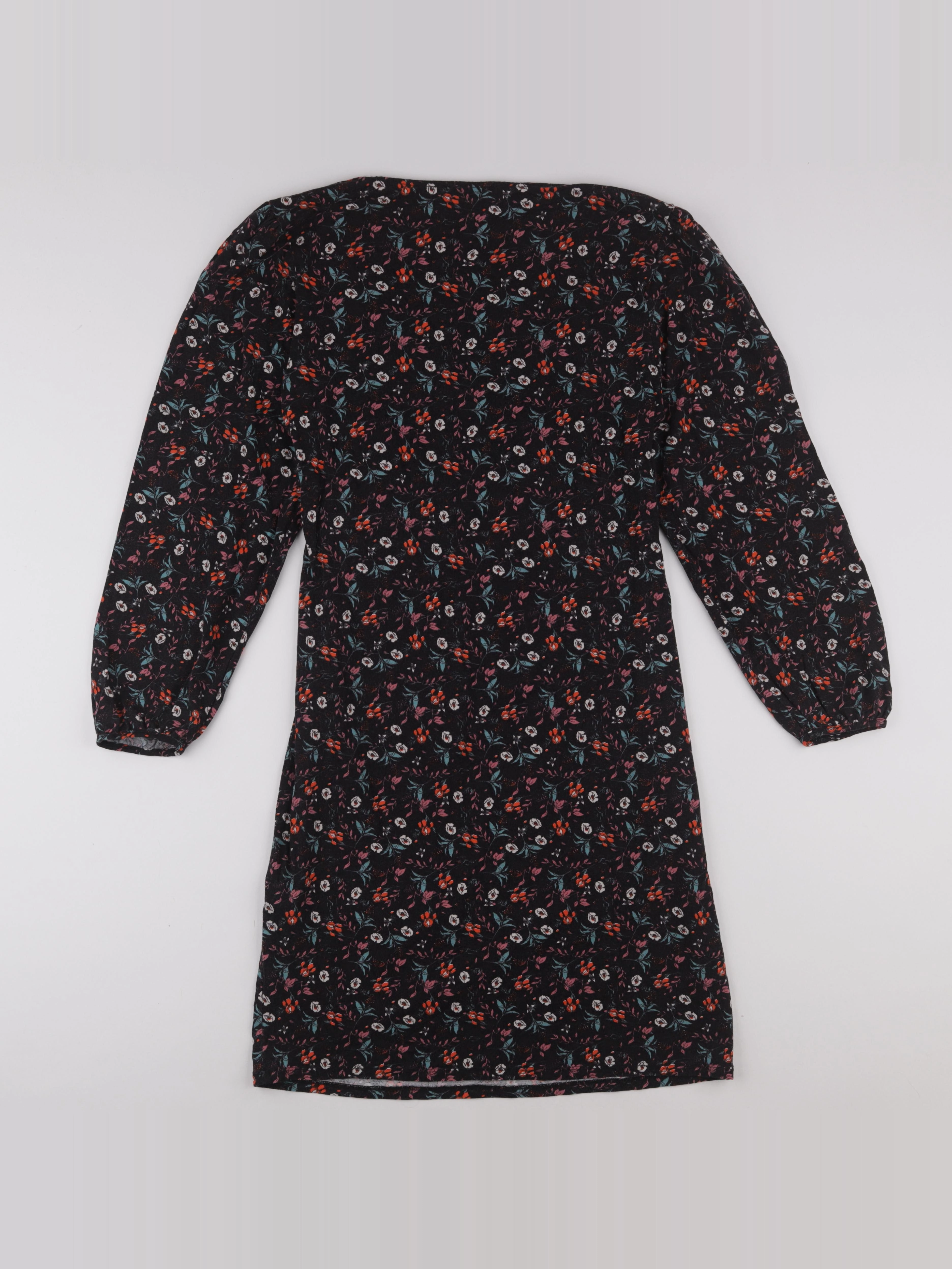 Envie de fraise - robe allaitement, grossesse noir - 44 à 46