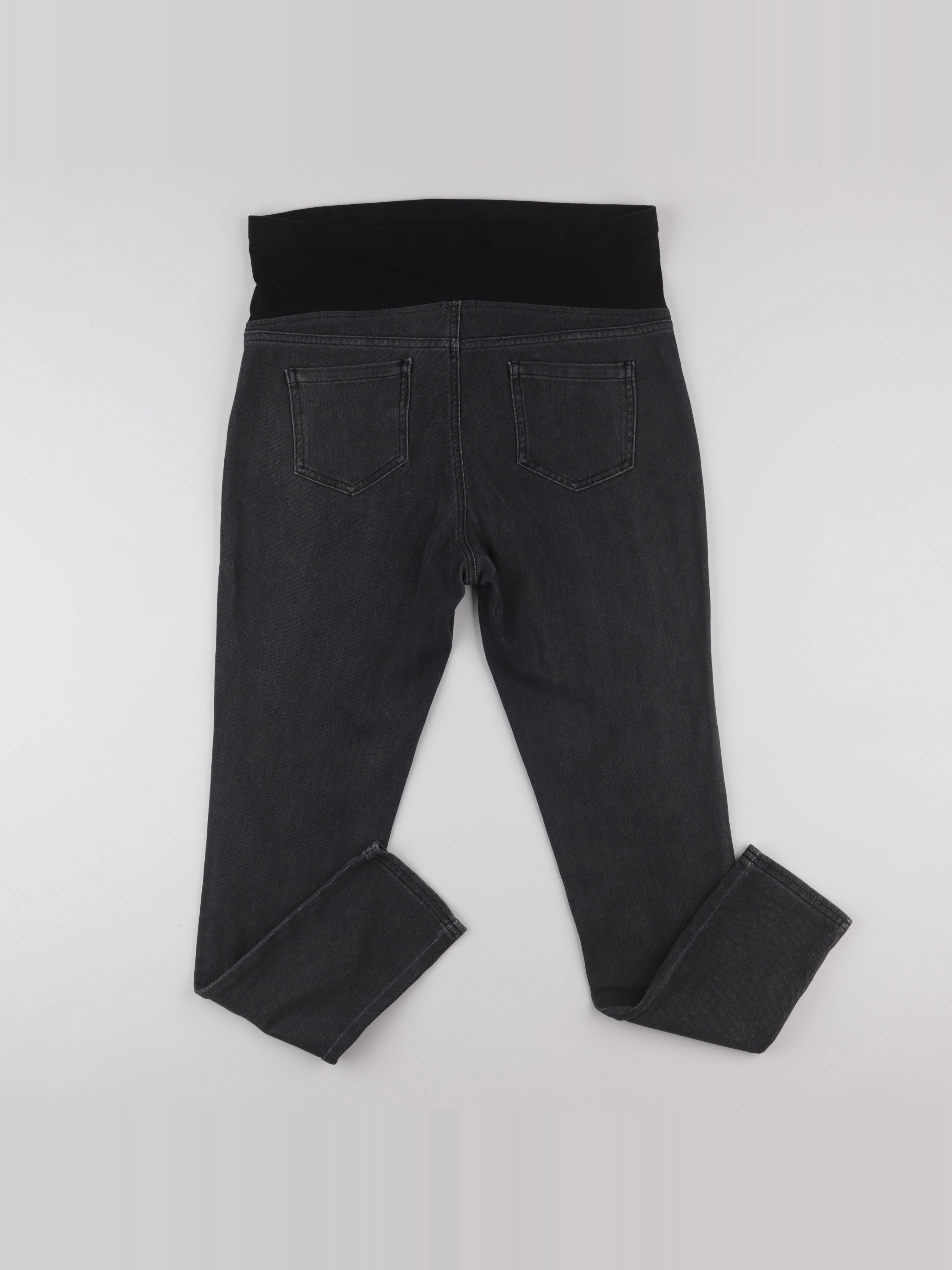Vertbaudet - jean grossesse gris - 46