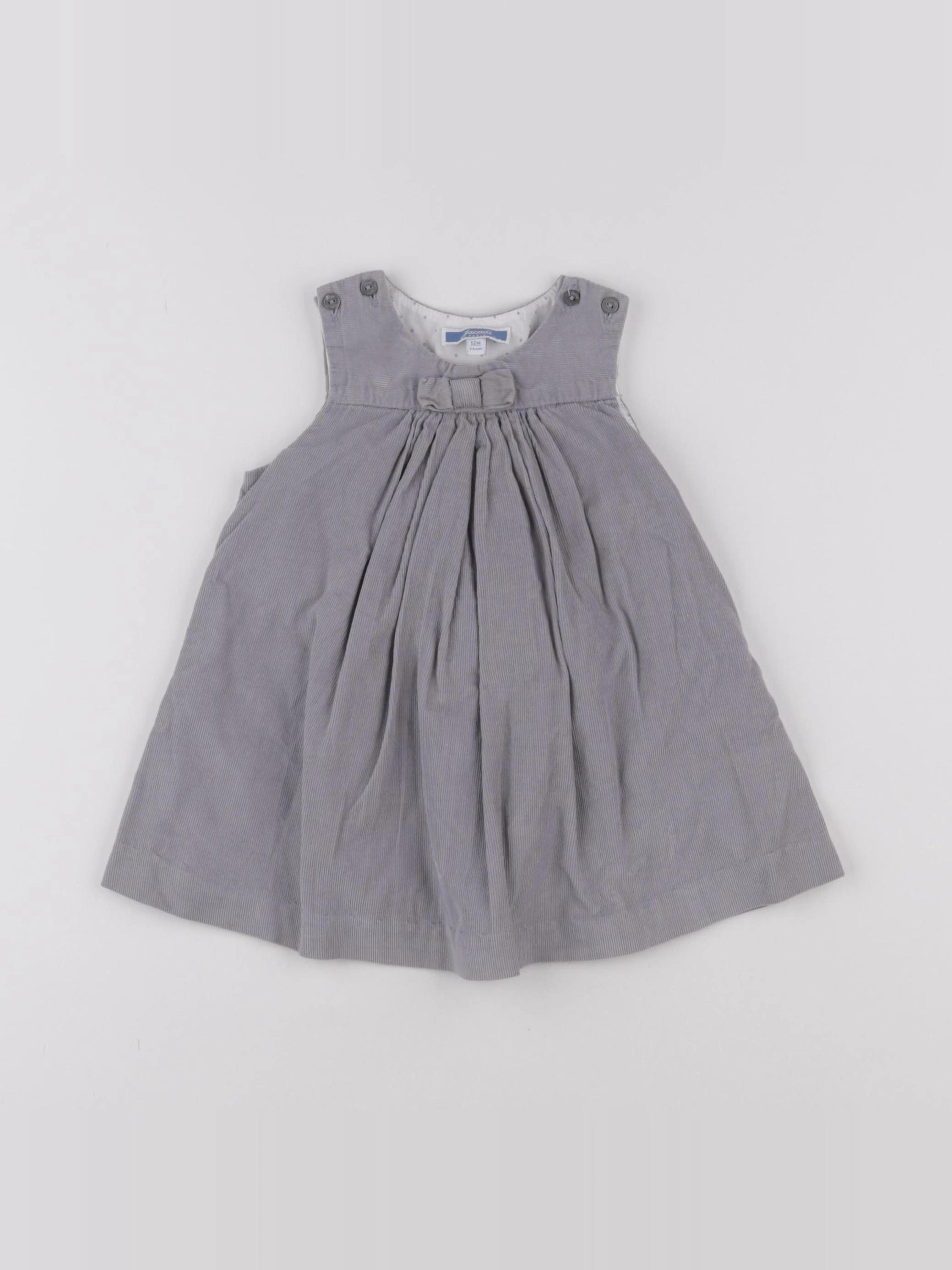 Jacadi - robe gris - 12 mois