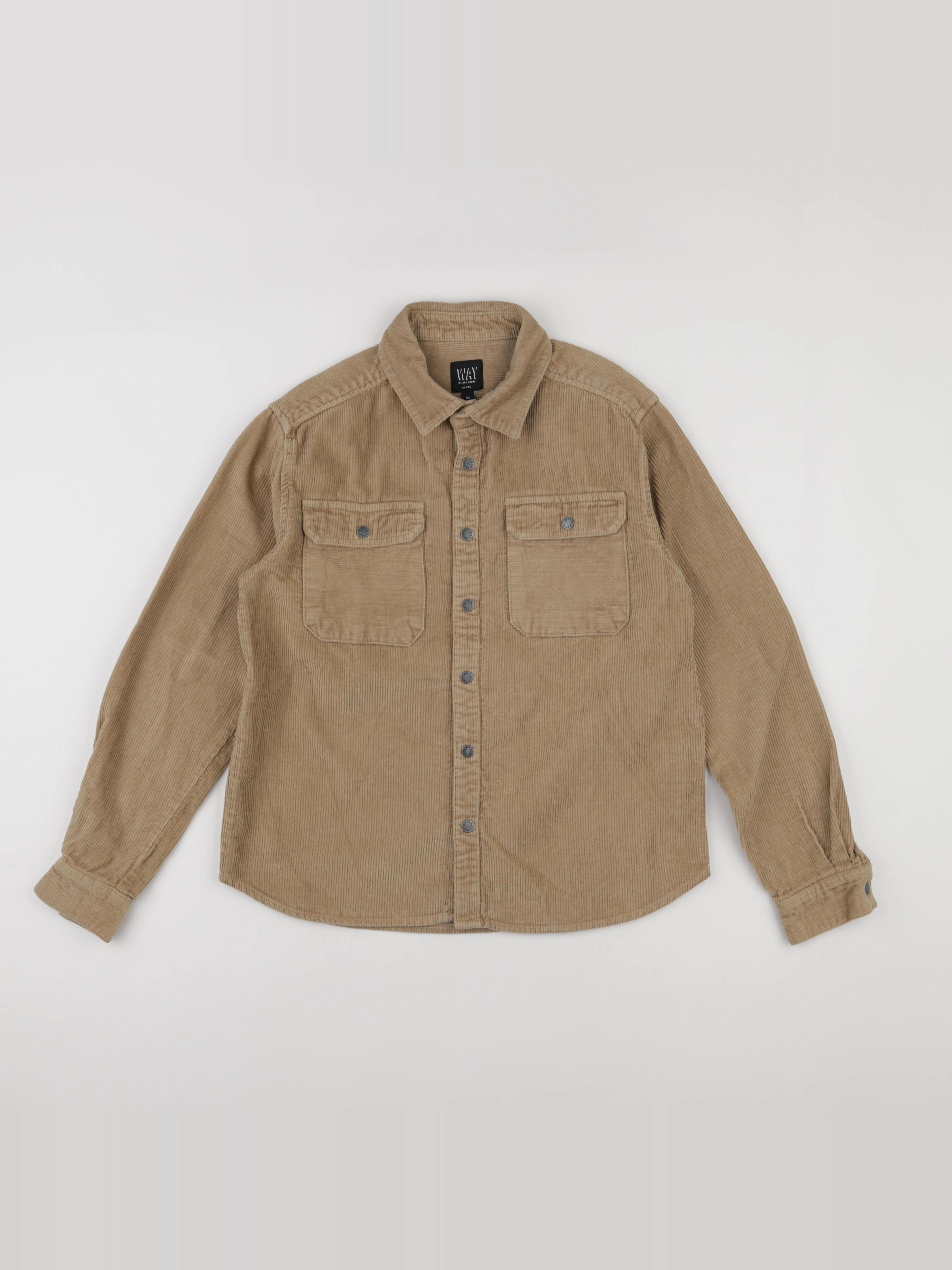 IKKS - chemise marron - 12 ans
