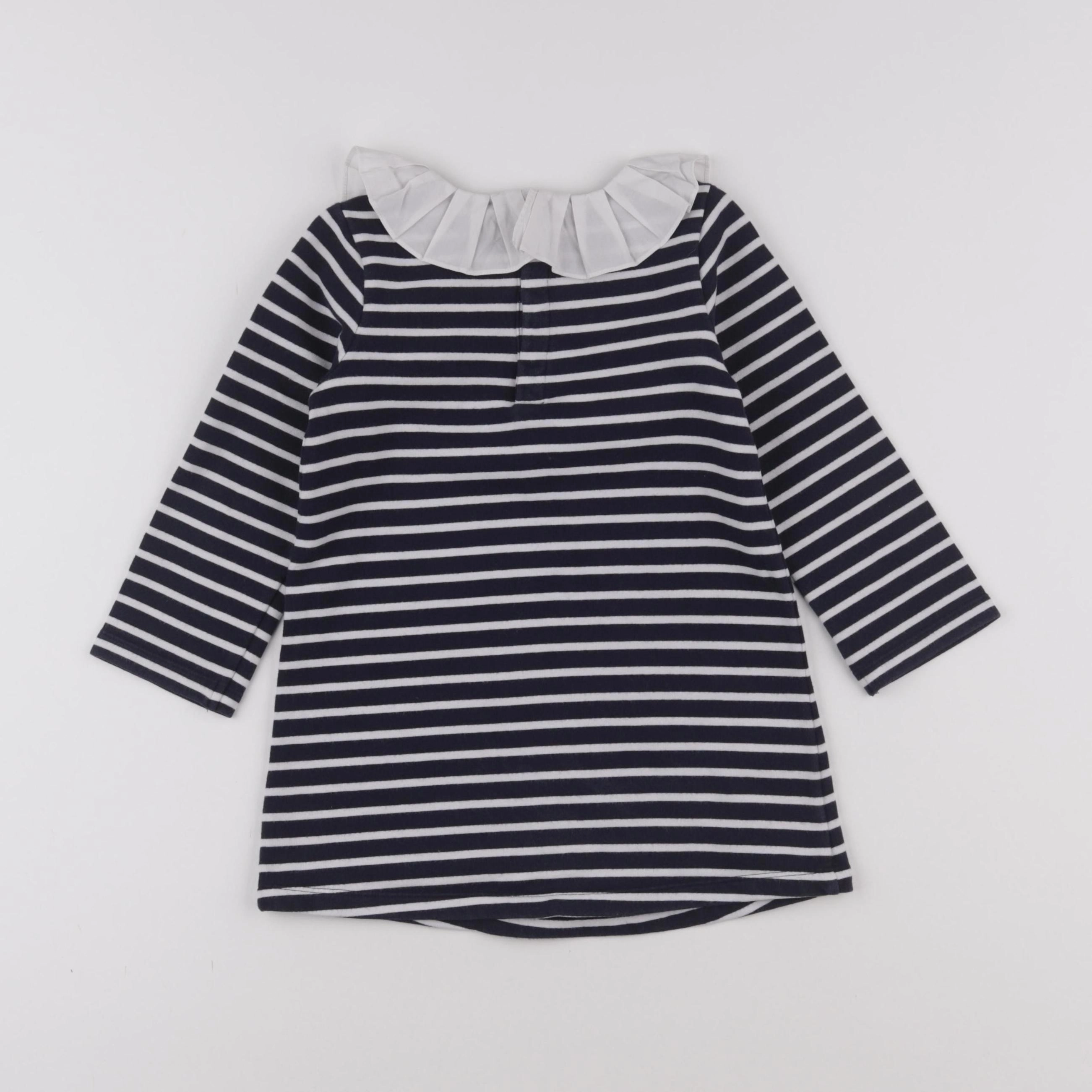 Jacadi - robe bleu - 3 ans