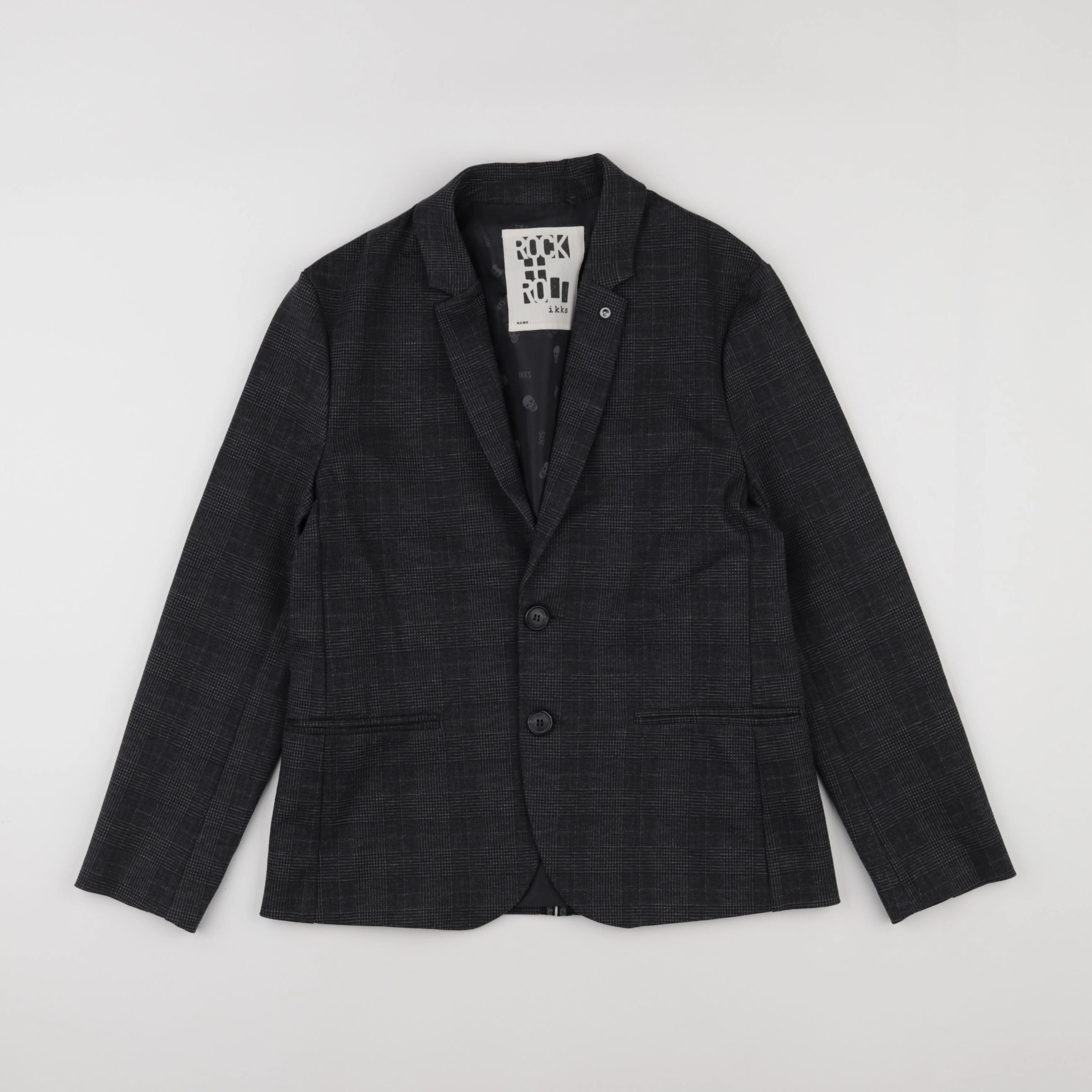 IKKS - veste gris, noir - 12 ans