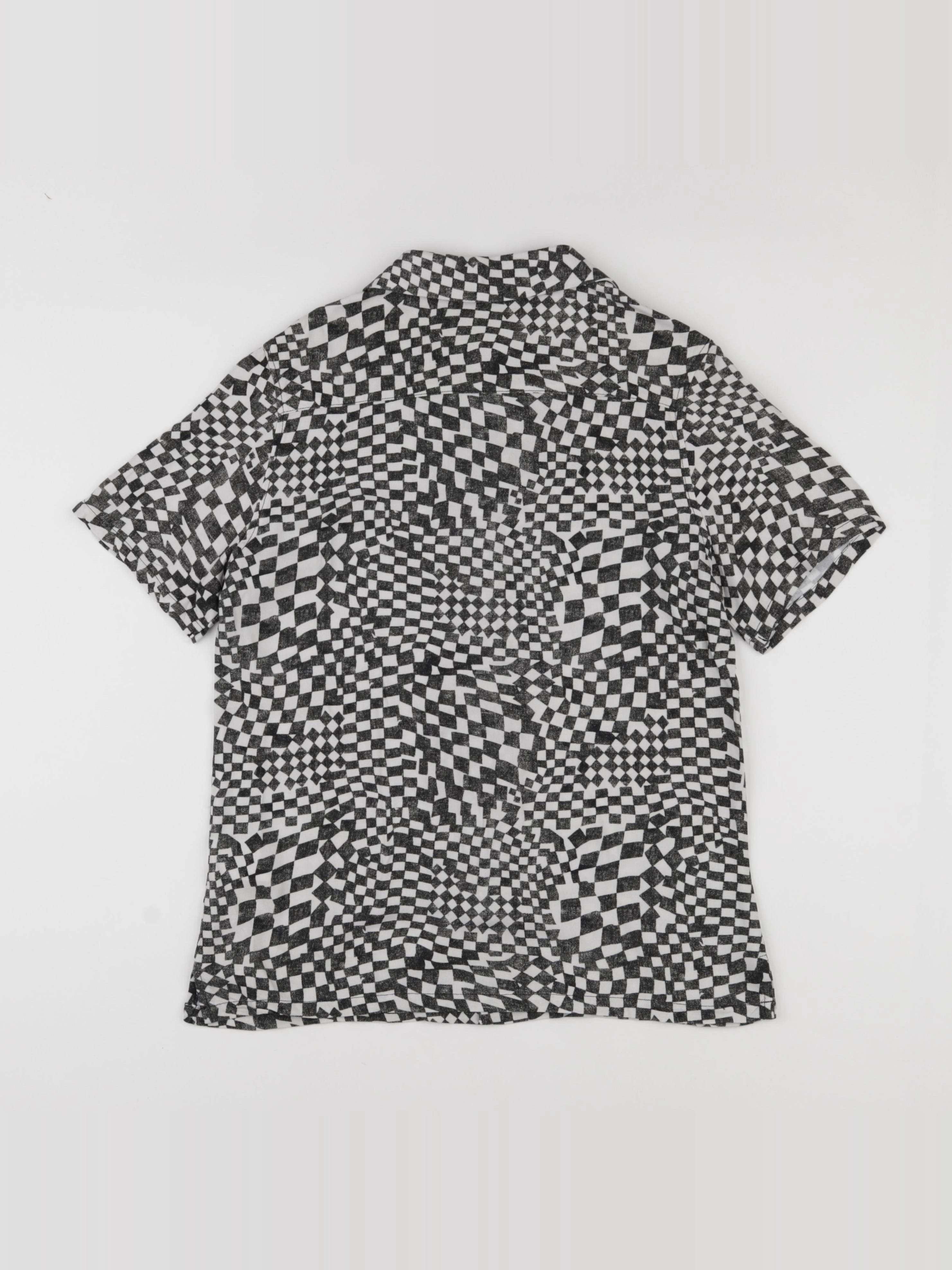 IKKS - chemise blanc, noir - 12 ans